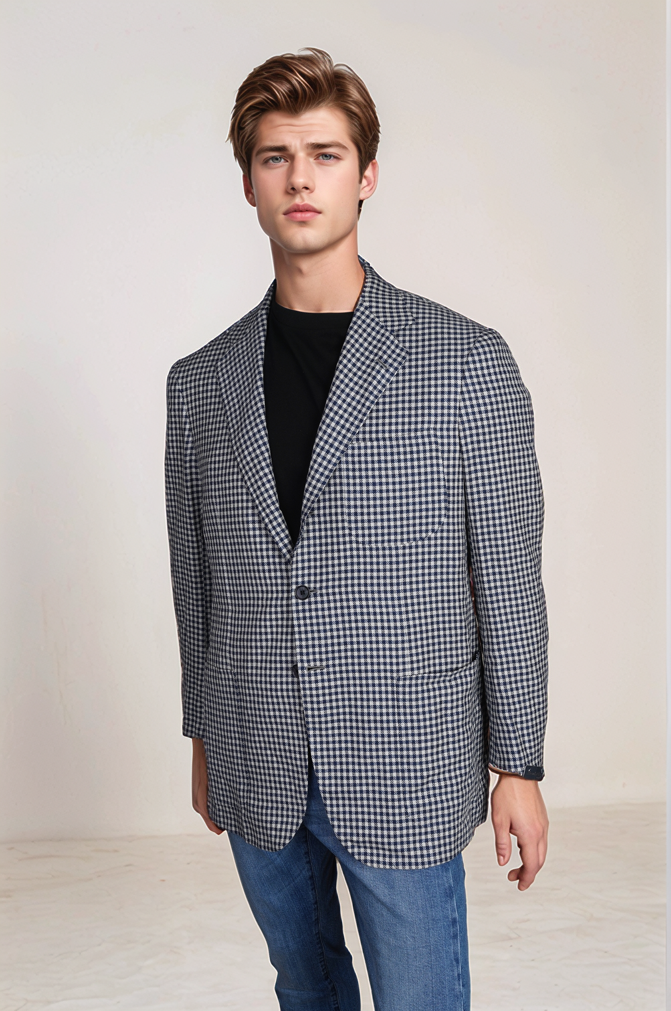 Kiton veste blazer coton blanc 54 été nouveau