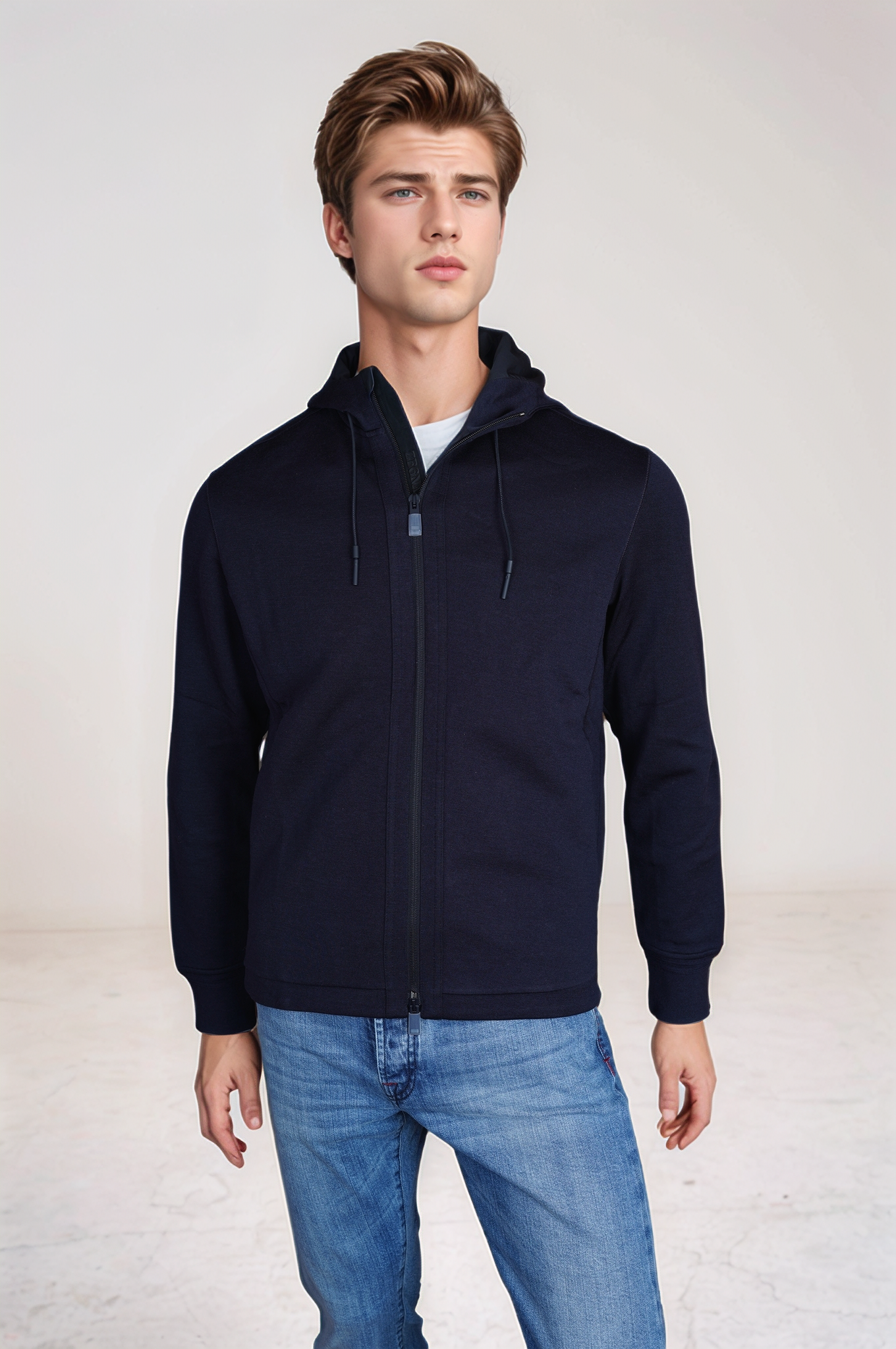 Zegna high performance knitted jumper