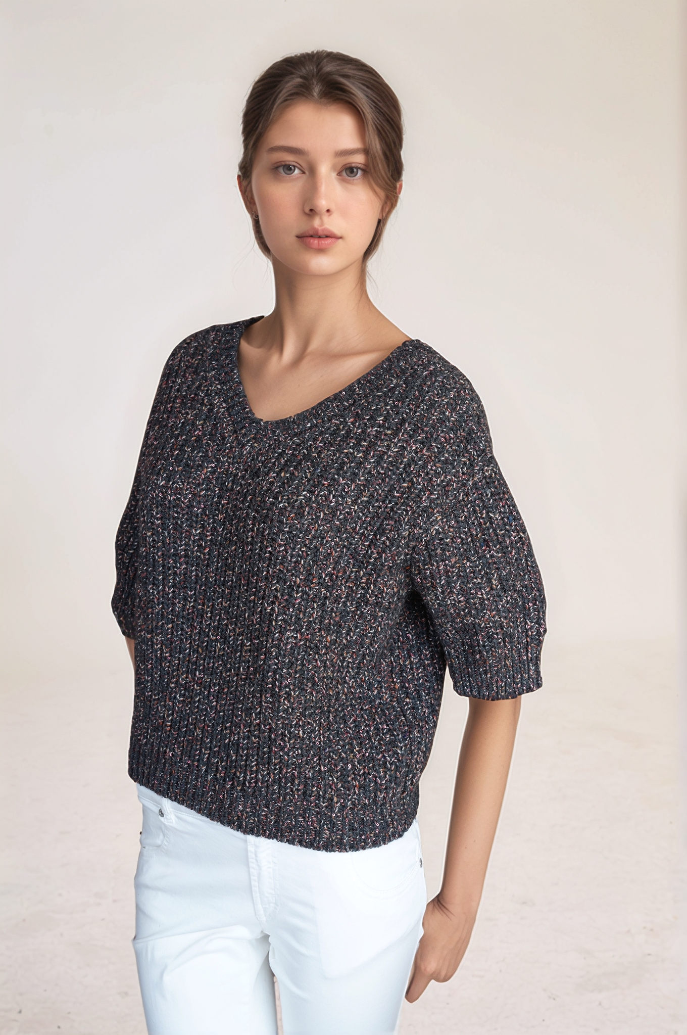 Brunello Cucinelli Cardigan Veste Femme Lin/Soie Dazzling