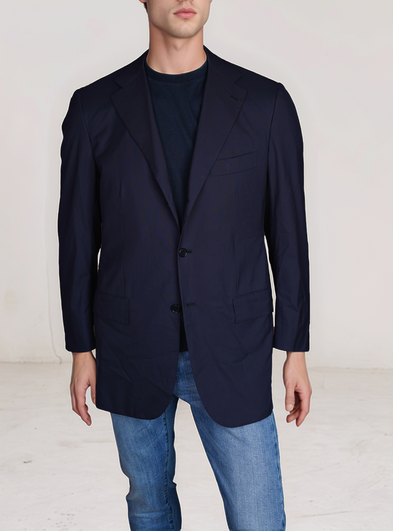 Kiton jacket blazer cotton white 54 summer new – 24/7 Clothing