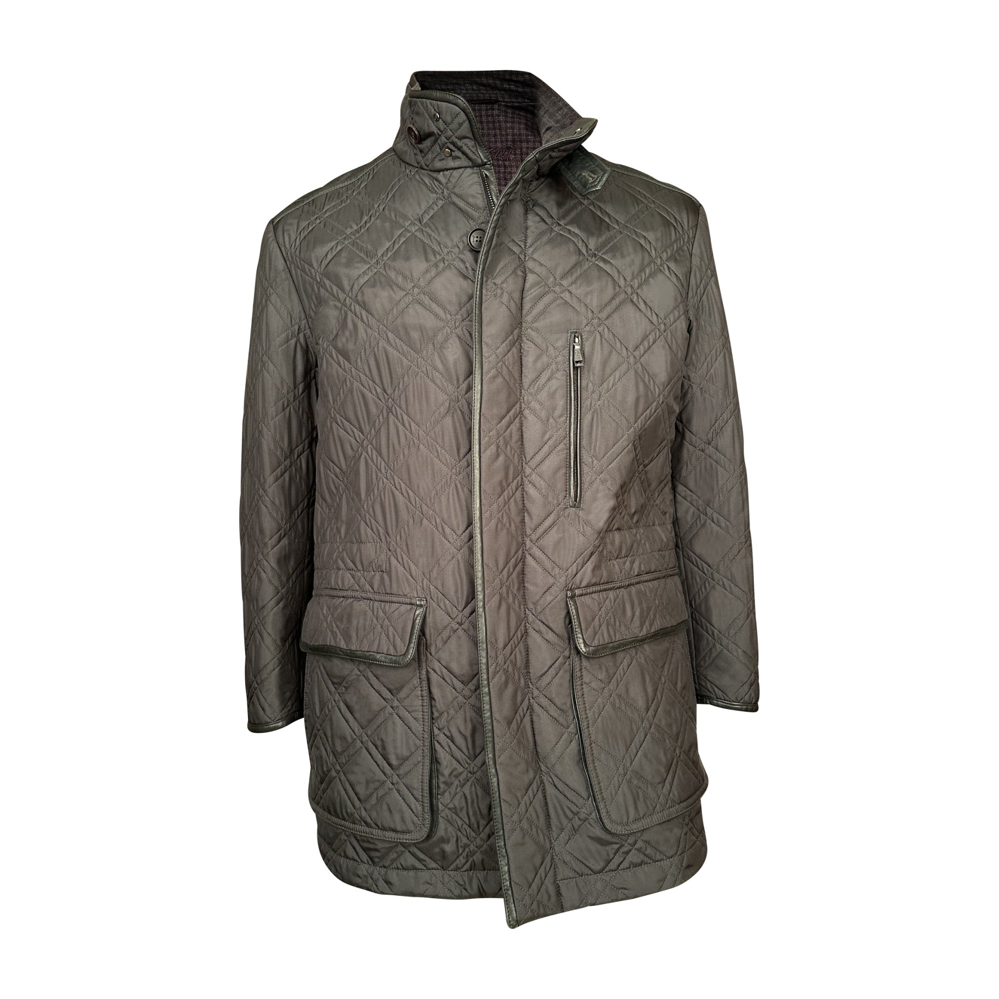 Brioni gesteppte Jacke - 24/7 Clothing