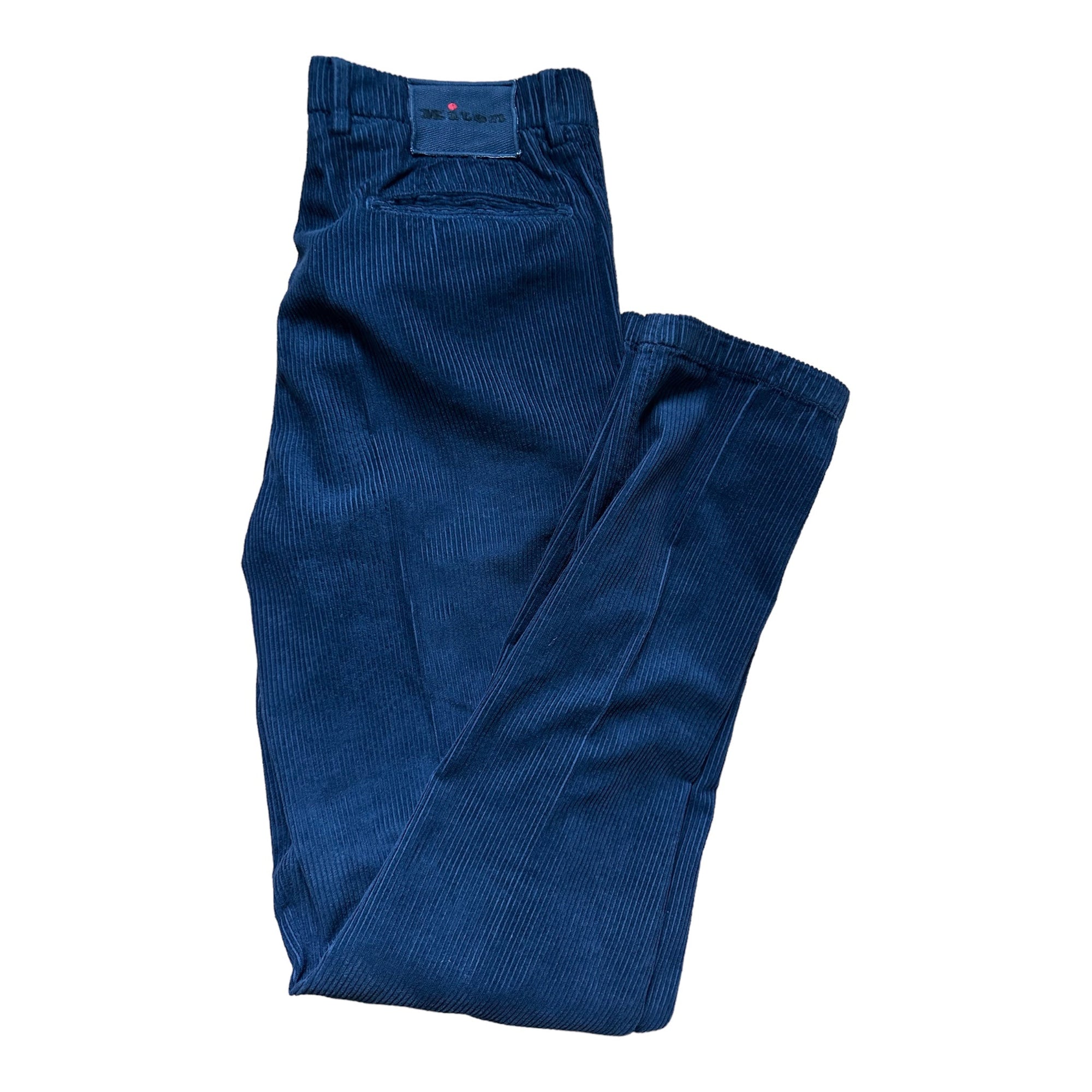 Kiton Hose Cord blau - 24/7 Clothing