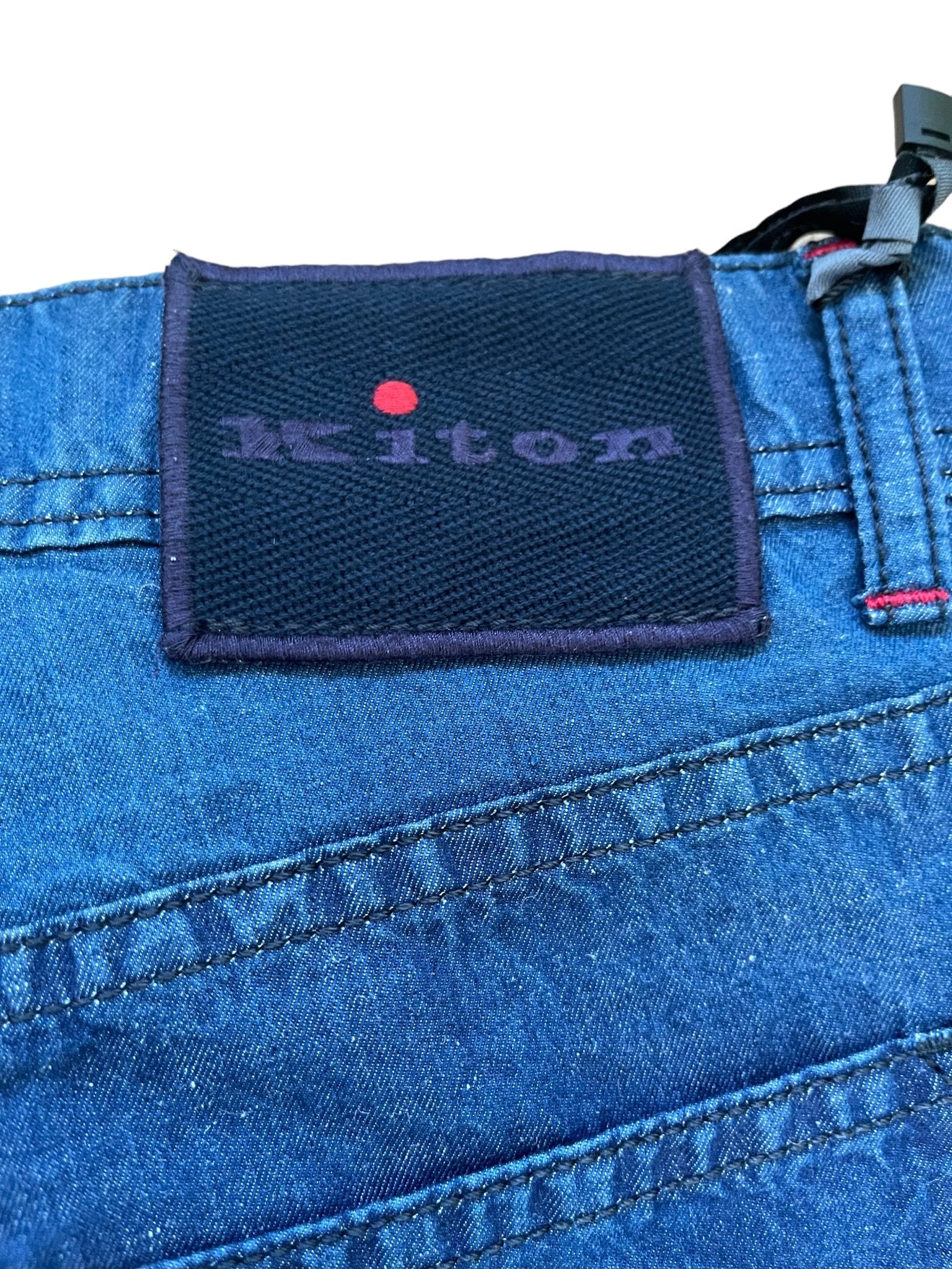 Kiton Jeans Slim mit Leinen - 24/7 Clothing