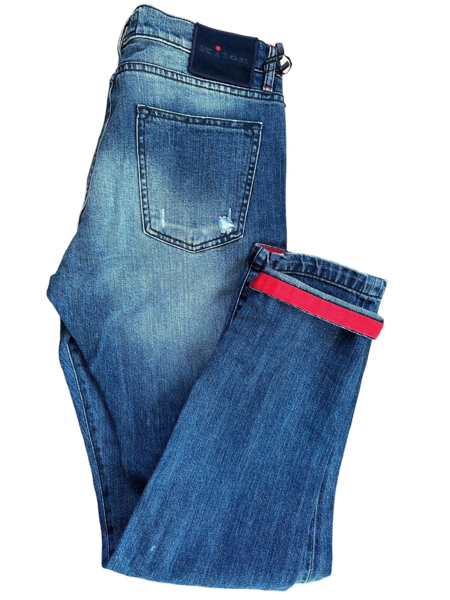 Kiton Jeans washed - 24/7 Clothing