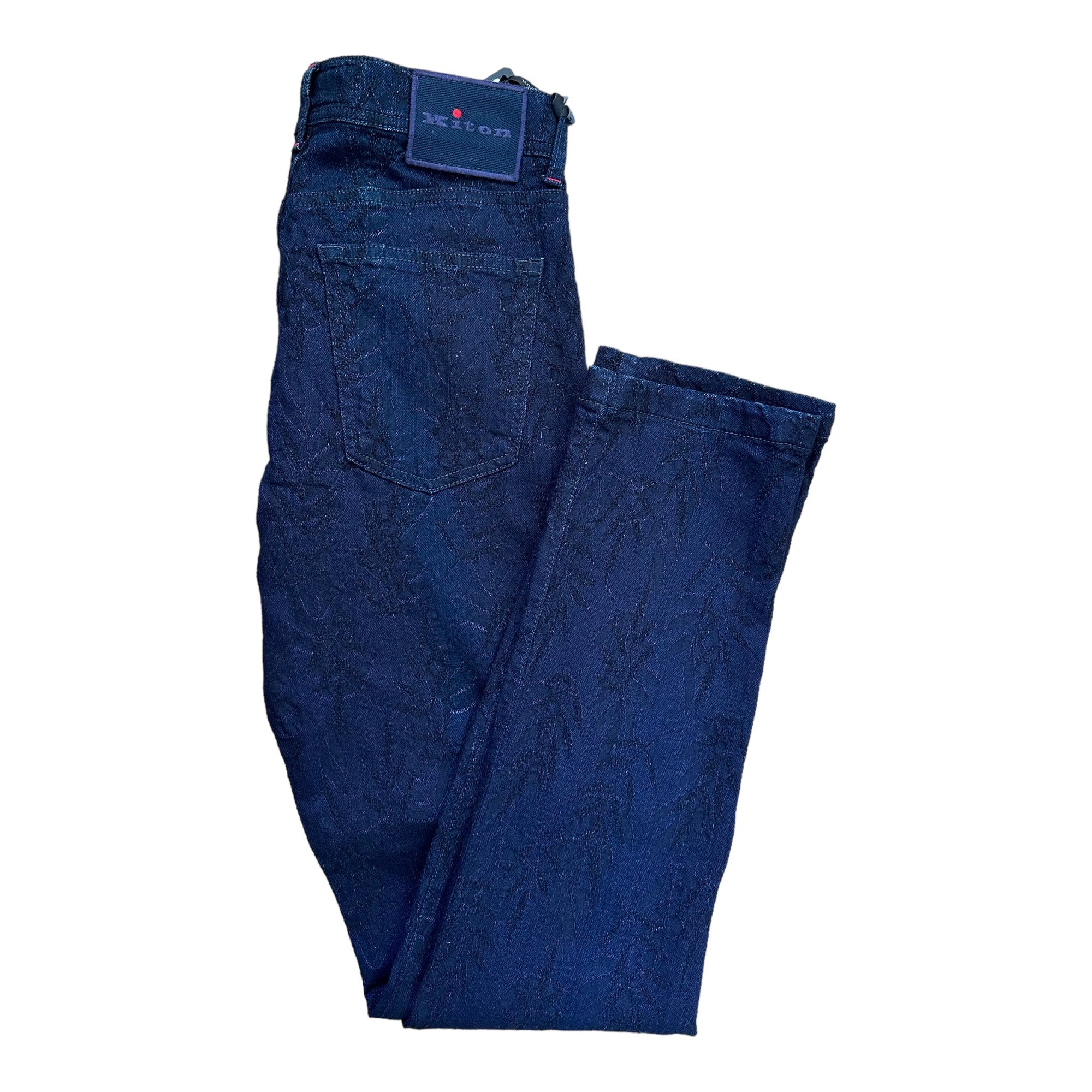 Kiton Jeans/Hose mit gestickten Applikationen - 24/7 Clothing