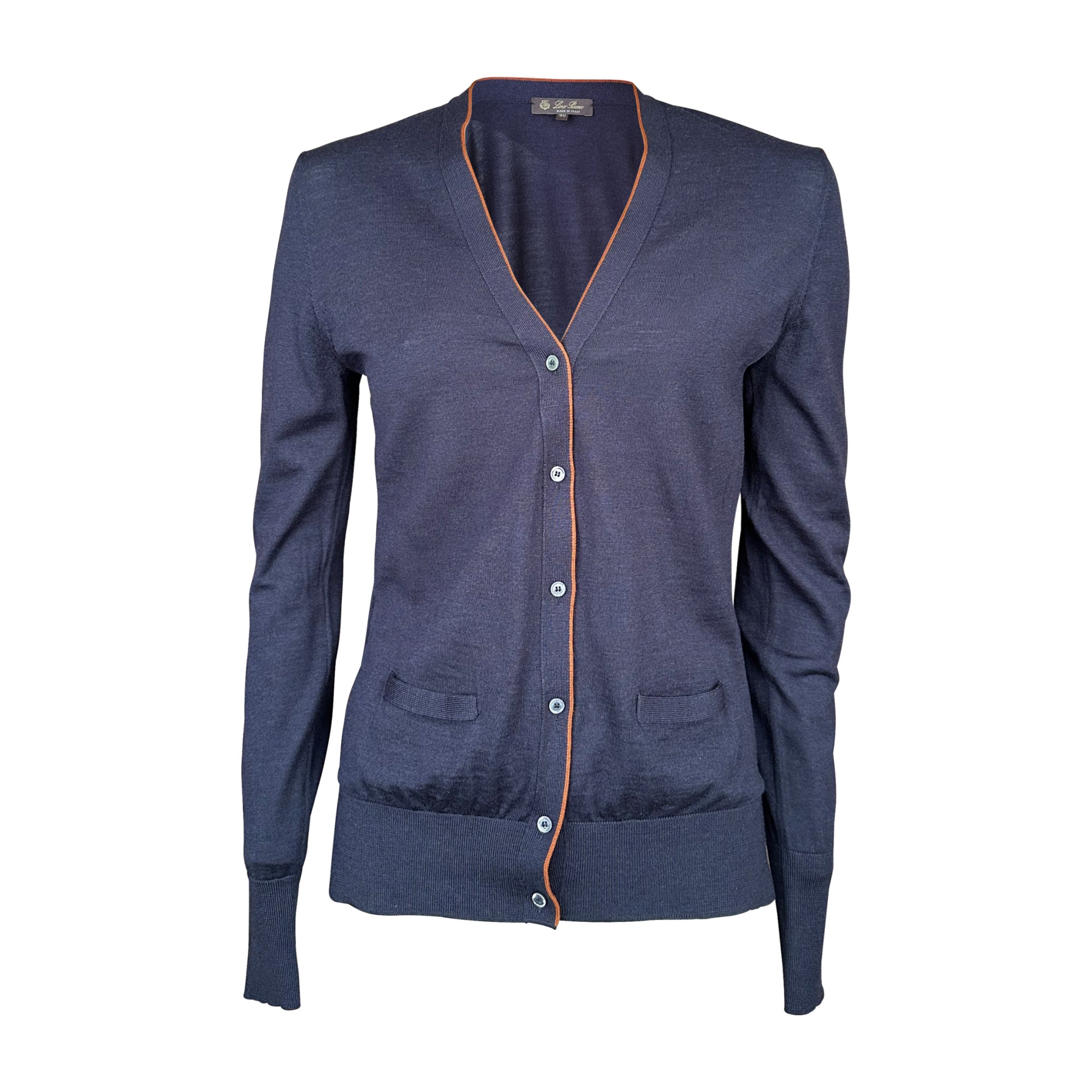 Loro Piana Cardigan blau - 24/7 Clothing