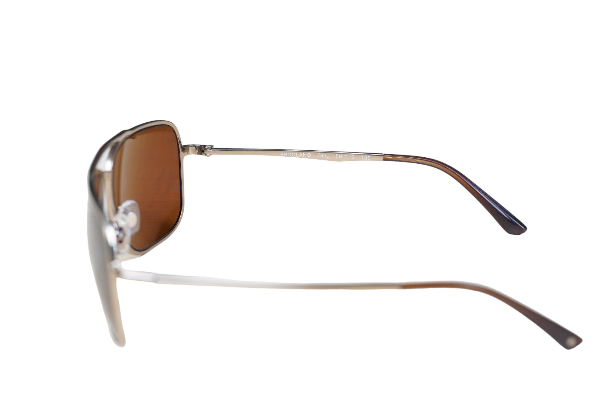 Kiton Lunettes de soleil Titanium Ercolano or