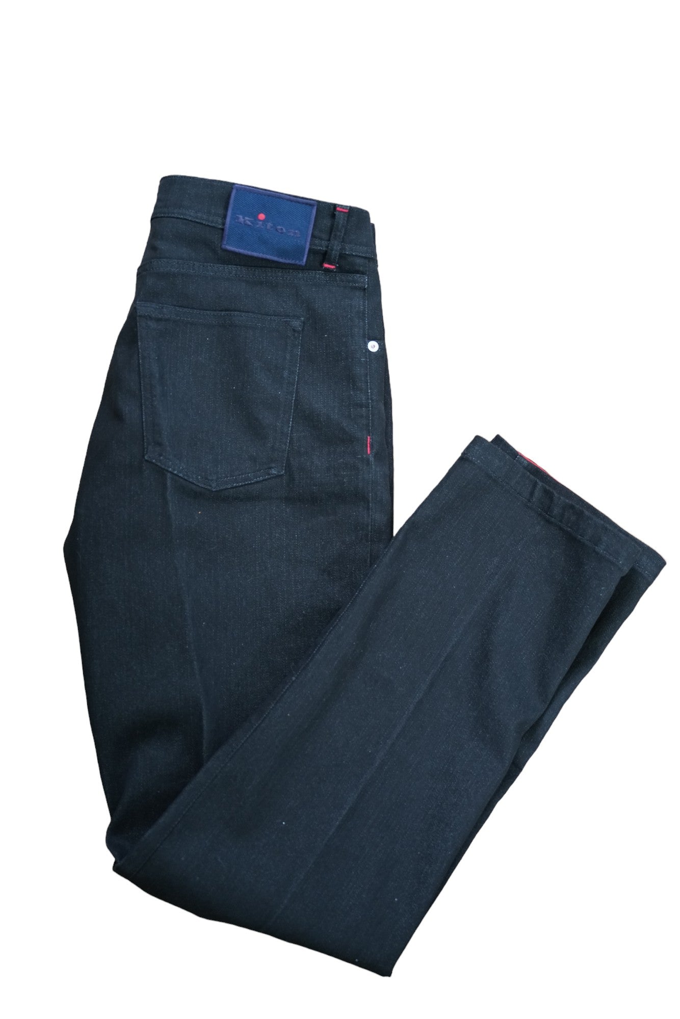 Kiton 牛仔裤 黑色 日本 Kurabo Denim