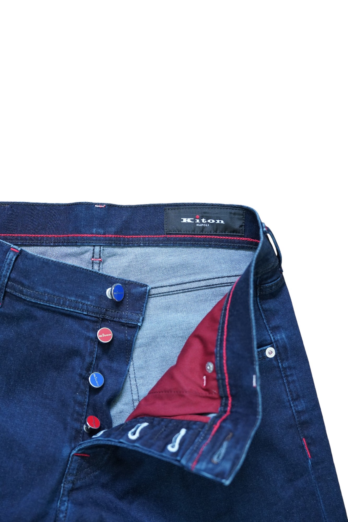 Kiton Jeans 蓝色日本牛仔布