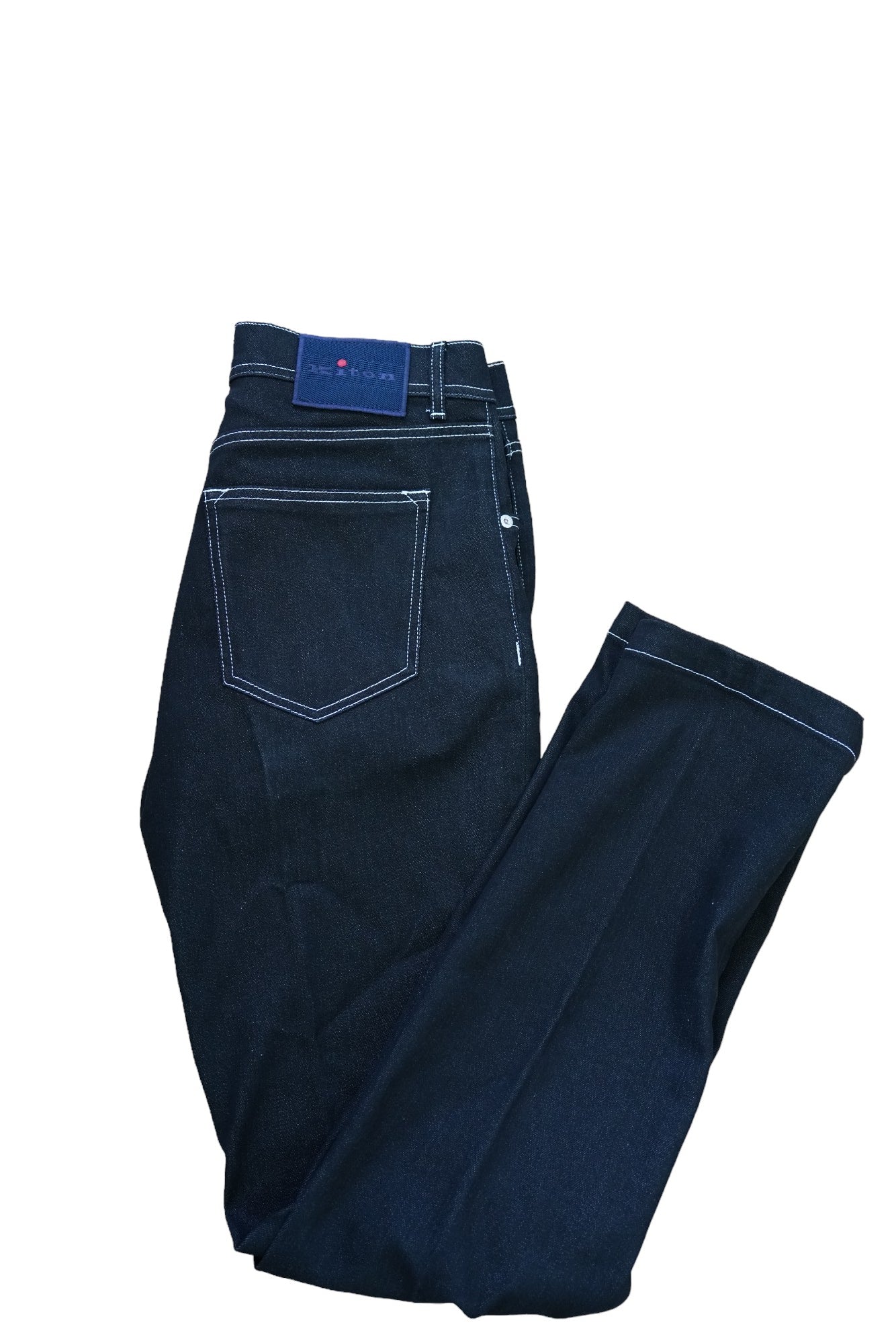 Kiton Jeans schwarz Japan Denim