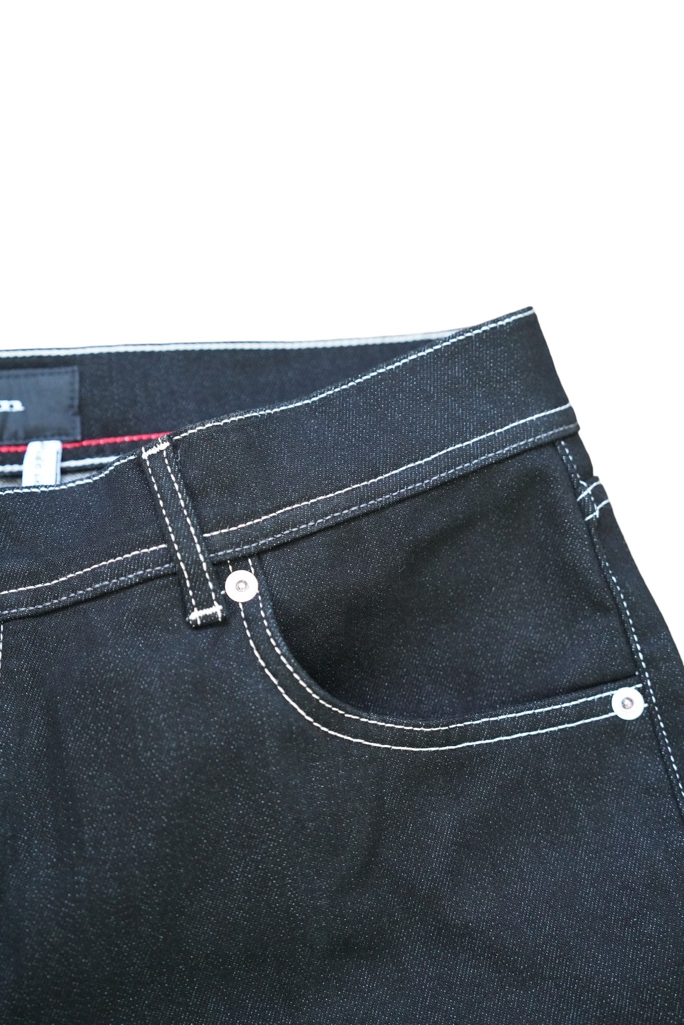 Kiton Jeans schwarz Japan Denim