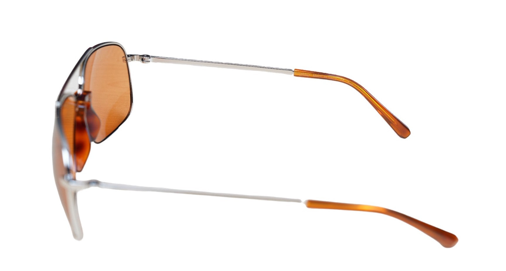 Brioni Sonnenbrille BR 0056S silber orange