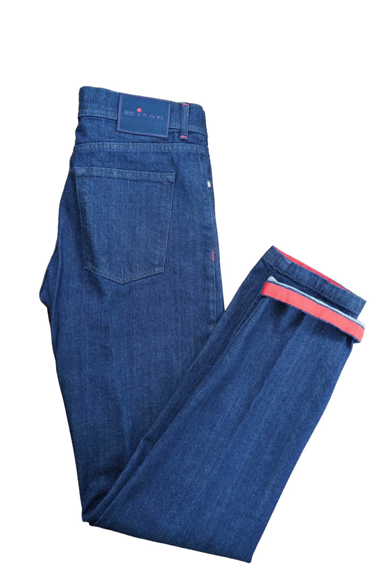 Kiton Jeans dark blue Japan Kurabo Denim Slim