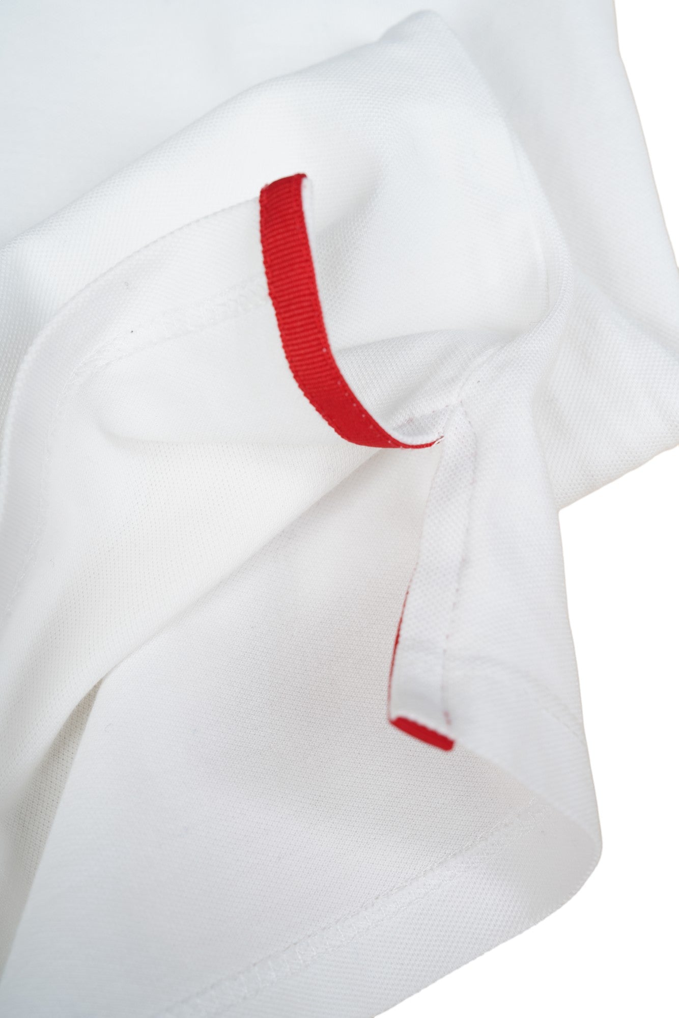 Isaia Polo White with Embroidery L