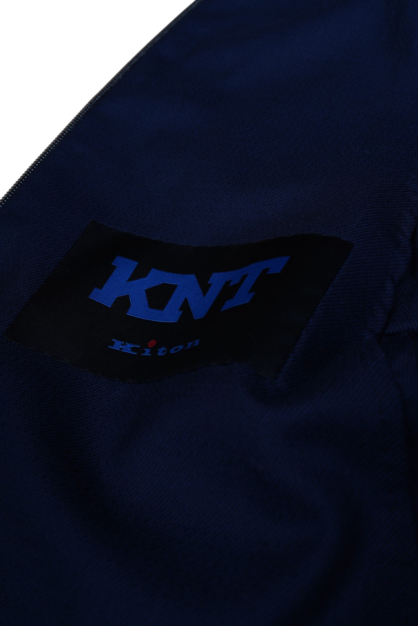 Kiton KNT Jacke Wolle blau Sommerjacke Mantel