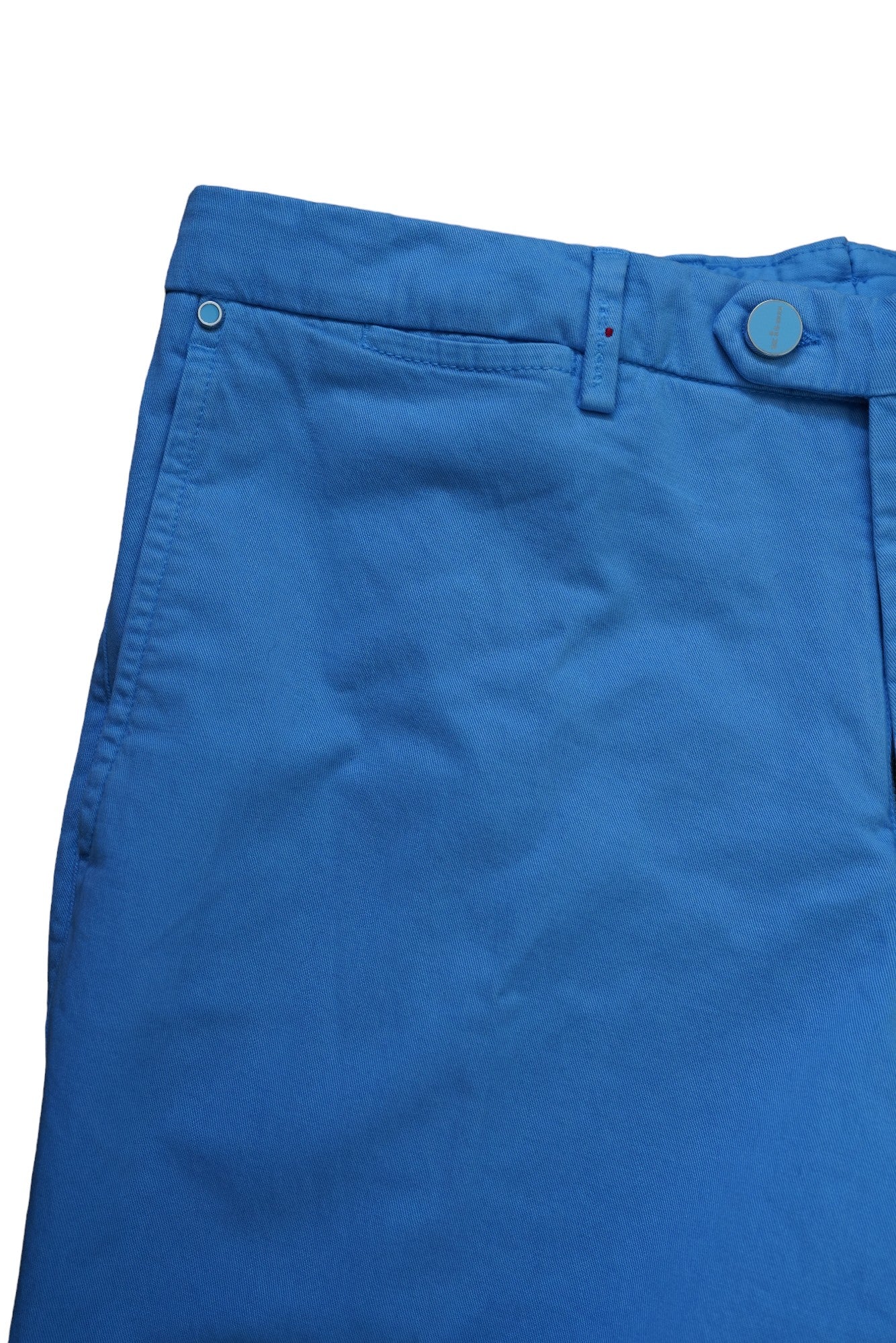 Kiton Chino Hose Lycocell Baumwolle Jeans blau