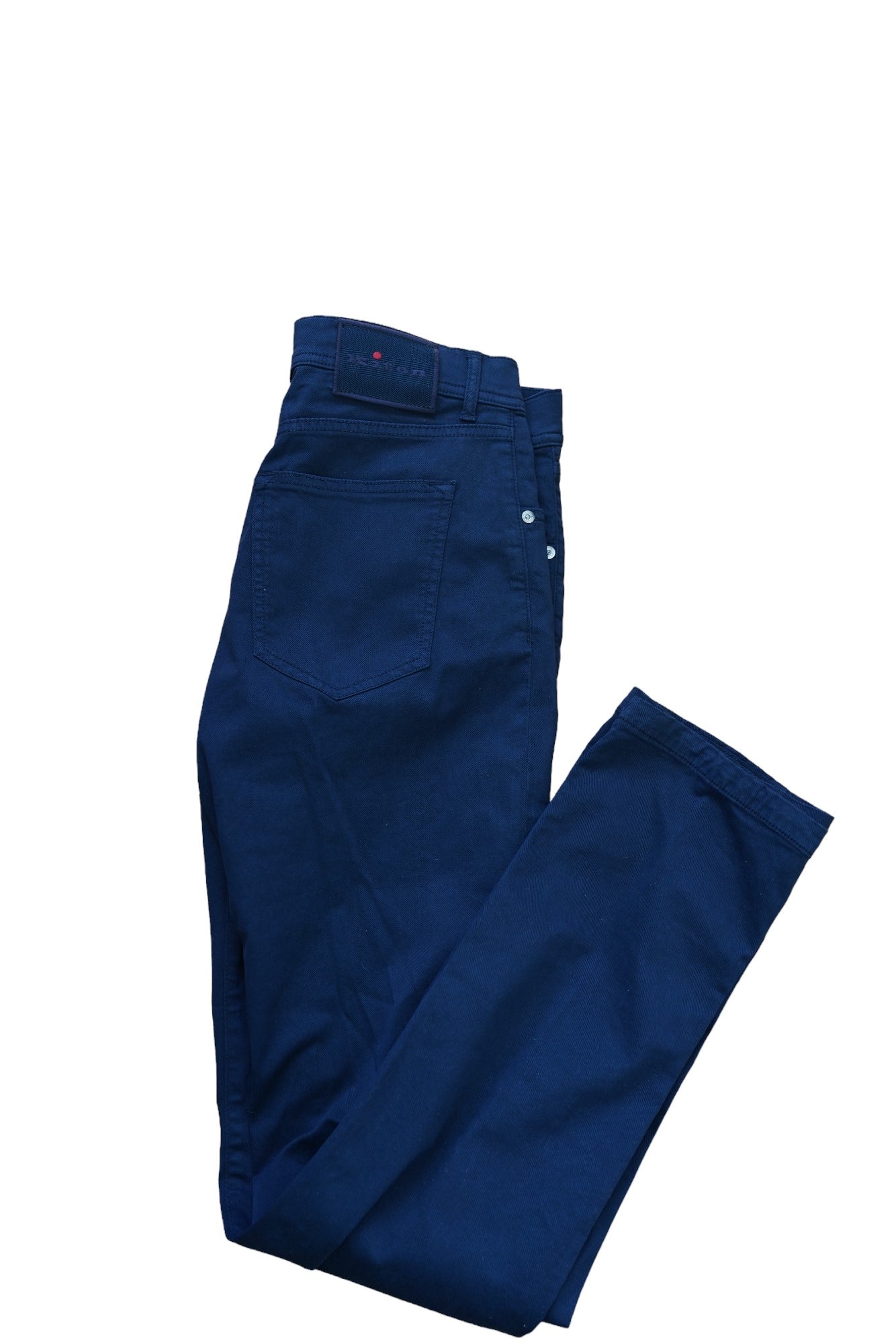 Kiton Hose Chino dunkelblau Sommer