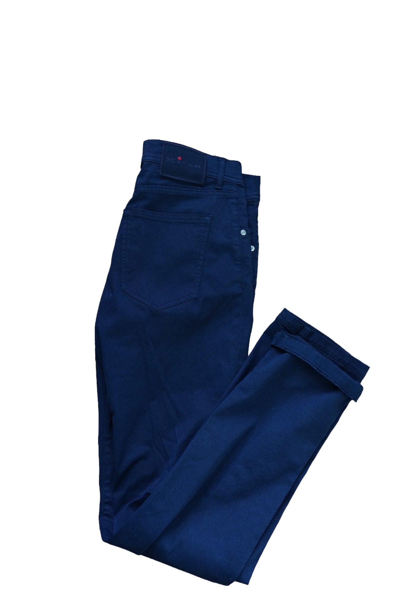 Kiton Hose Chino dunkelblau Sommer