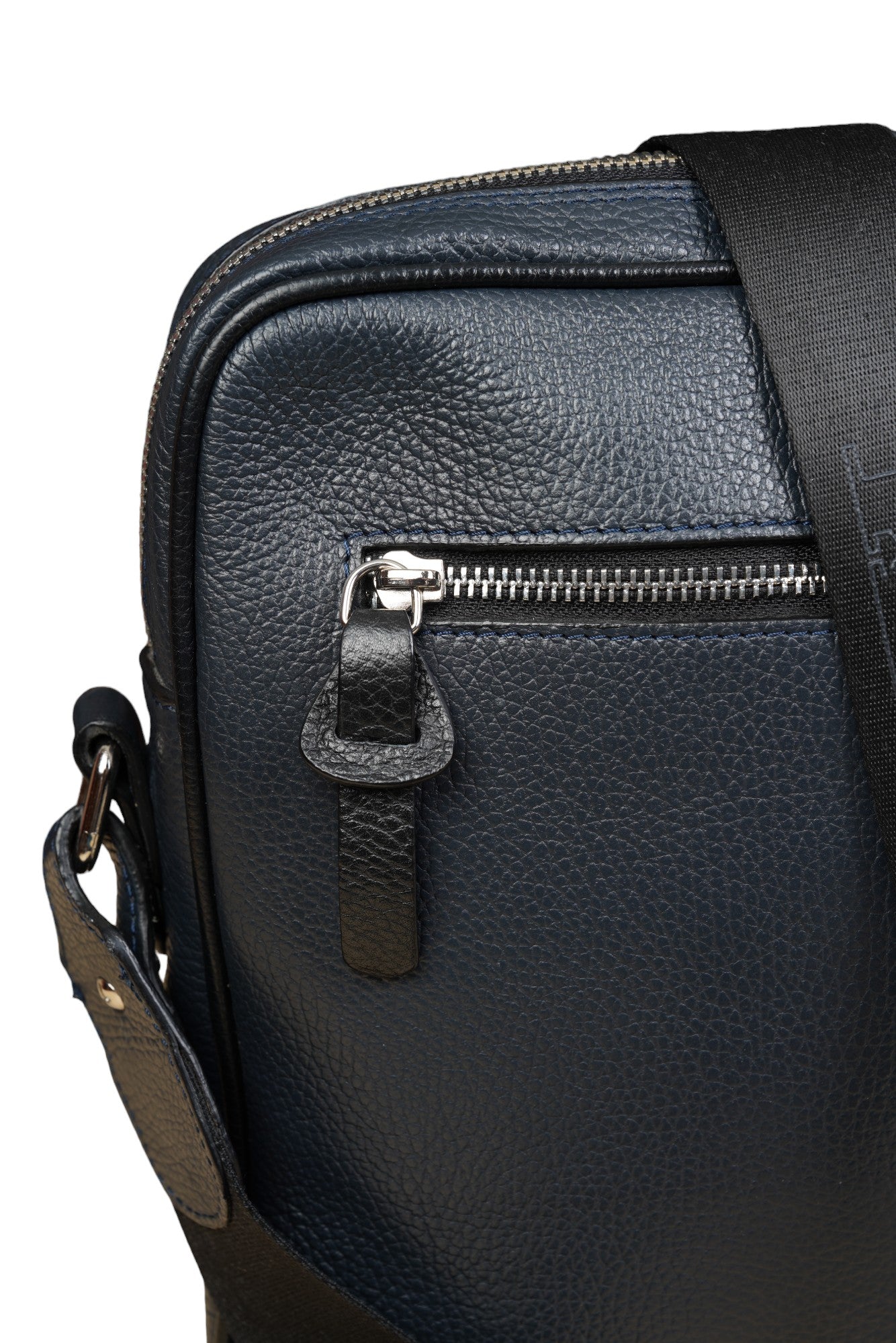 Kiton Handtasche Umhängetasche Leder Crossbody Bag