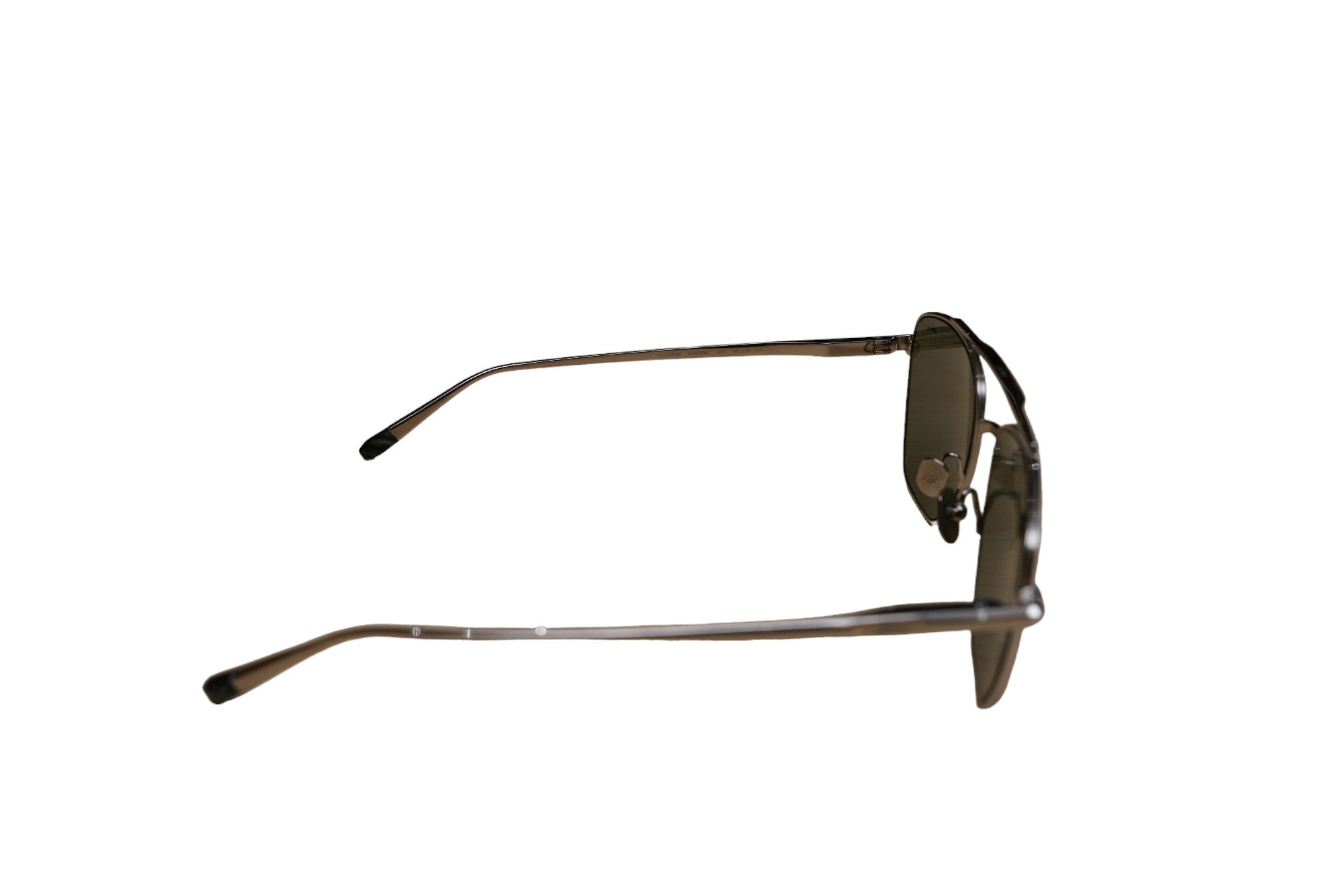 Brioni Sonnenbrille aus Titan mit Doppelsteg