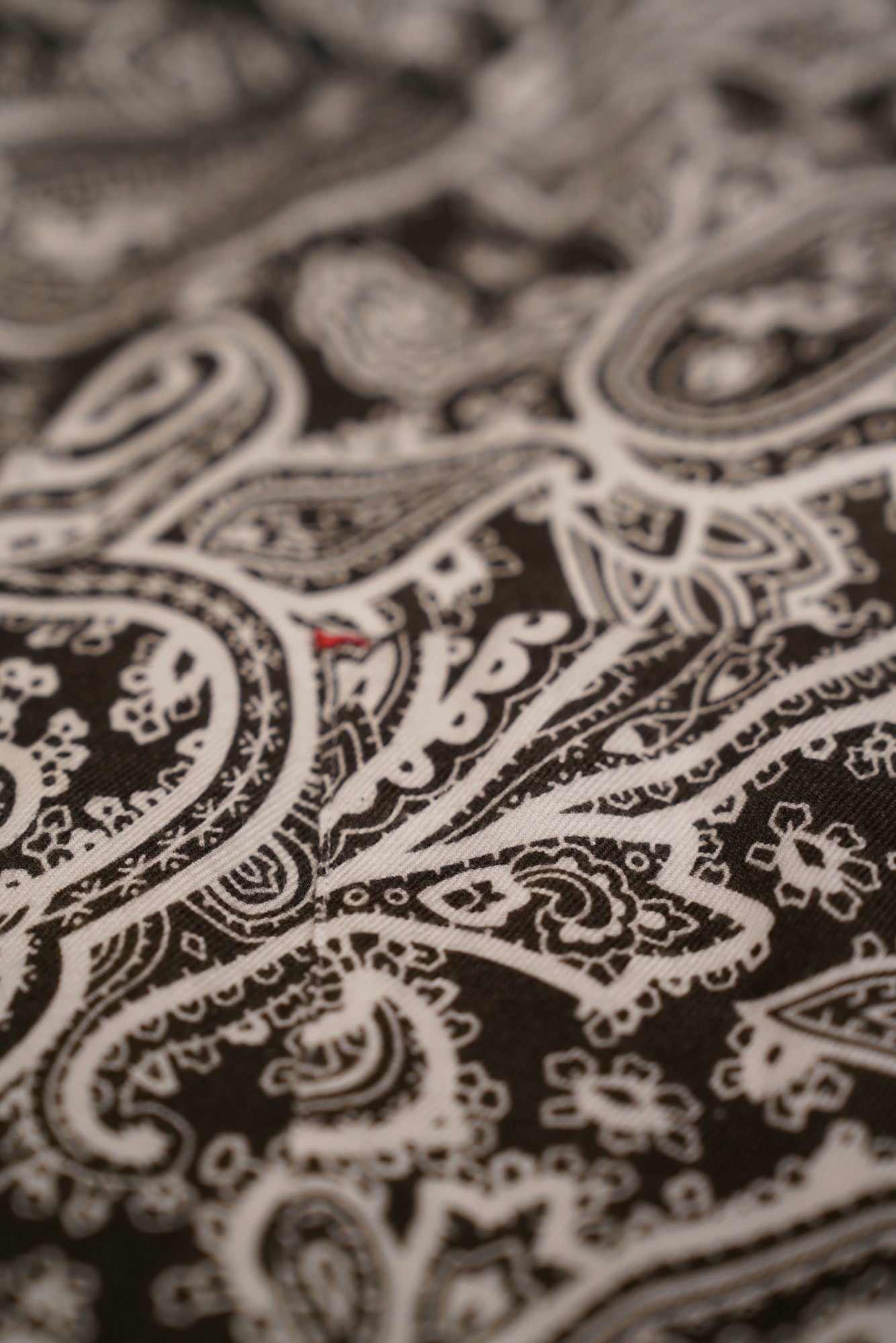 Kiton Hemd Paisley Muster Handarbeit 39