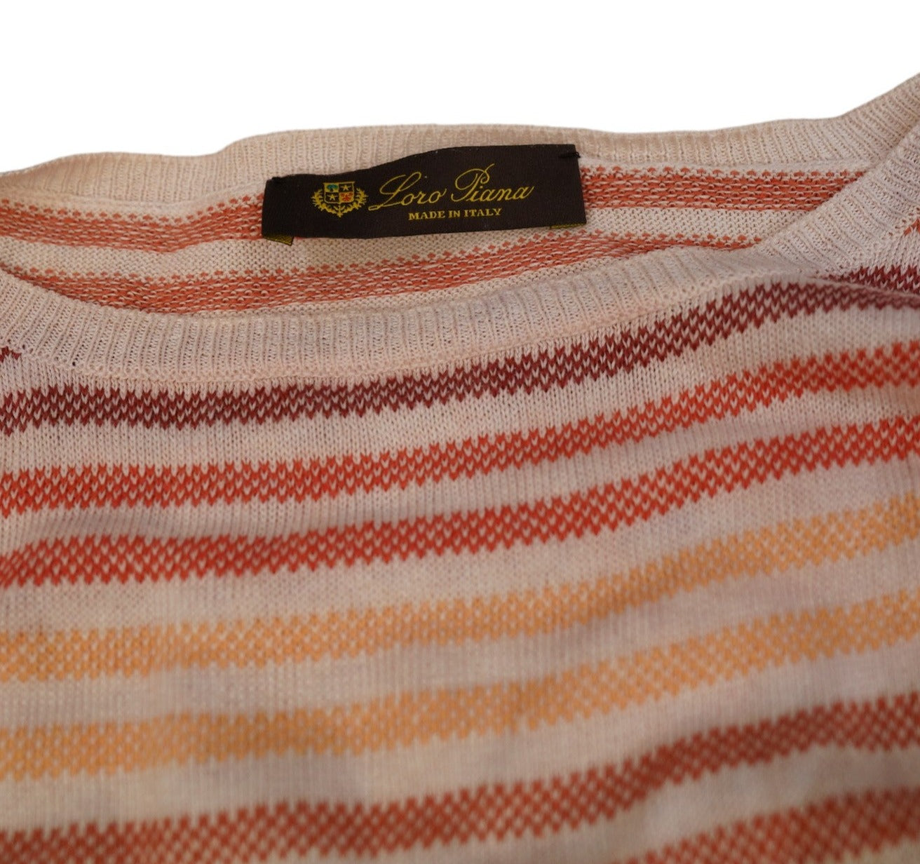 Loro Piana Pullover Sweatshirt Linen Summer L-XL