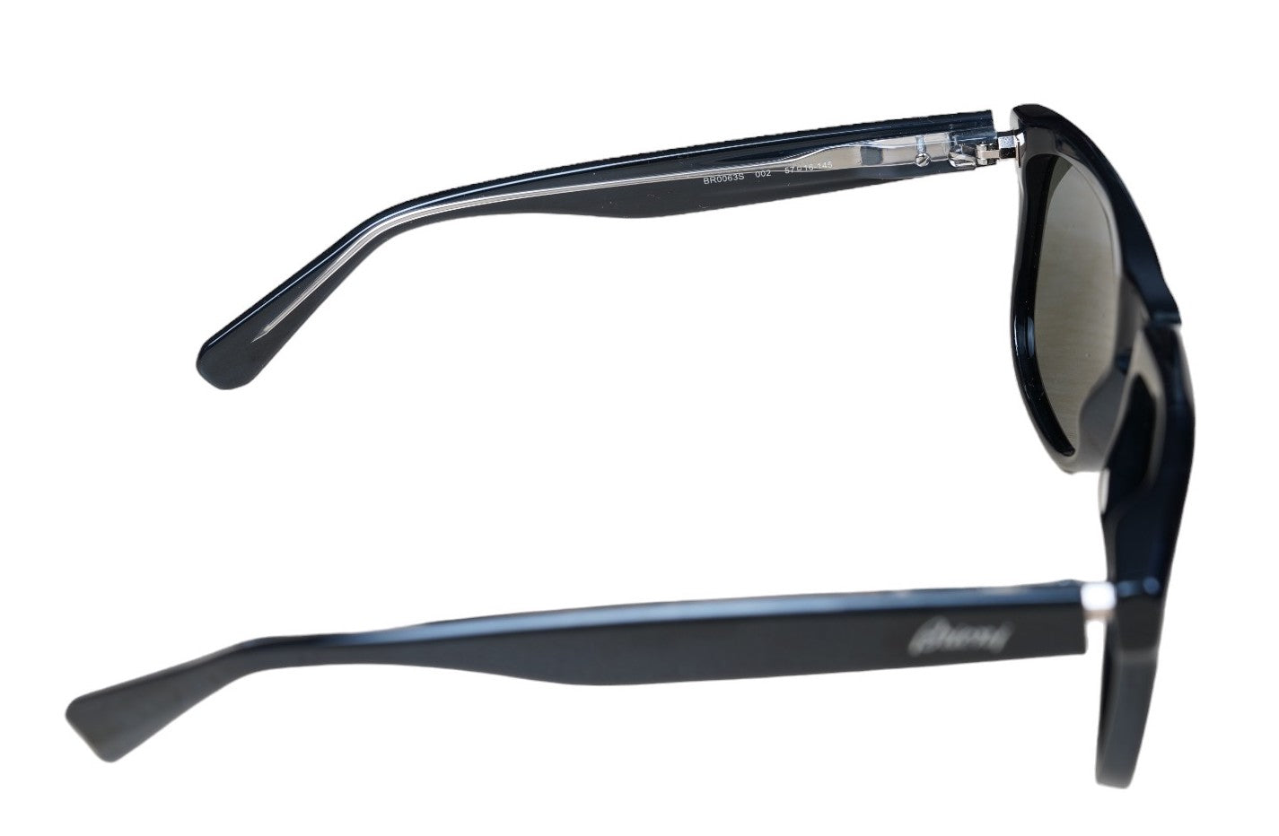 Brioni Sonnenbrille BR 0063S schwarz Acetat mit Titan