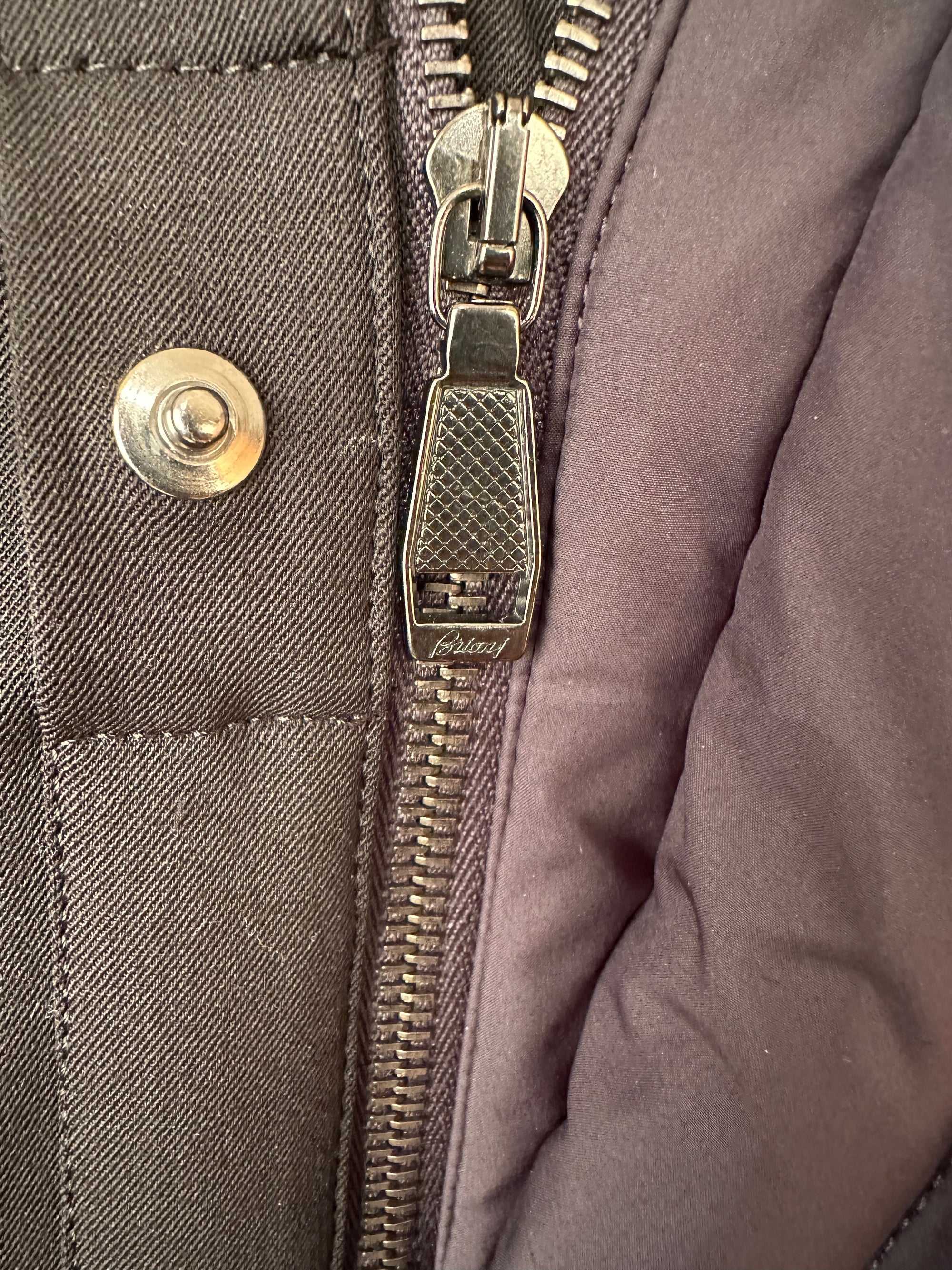 Brioni Daunenjacke mit Kapuze