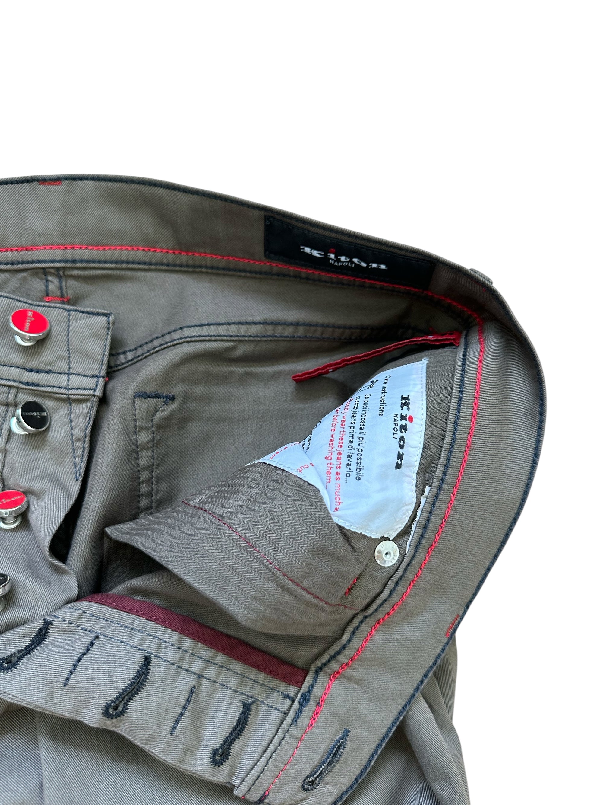 Kiton jeans blue 50 (34) light wash Article no.: 1009