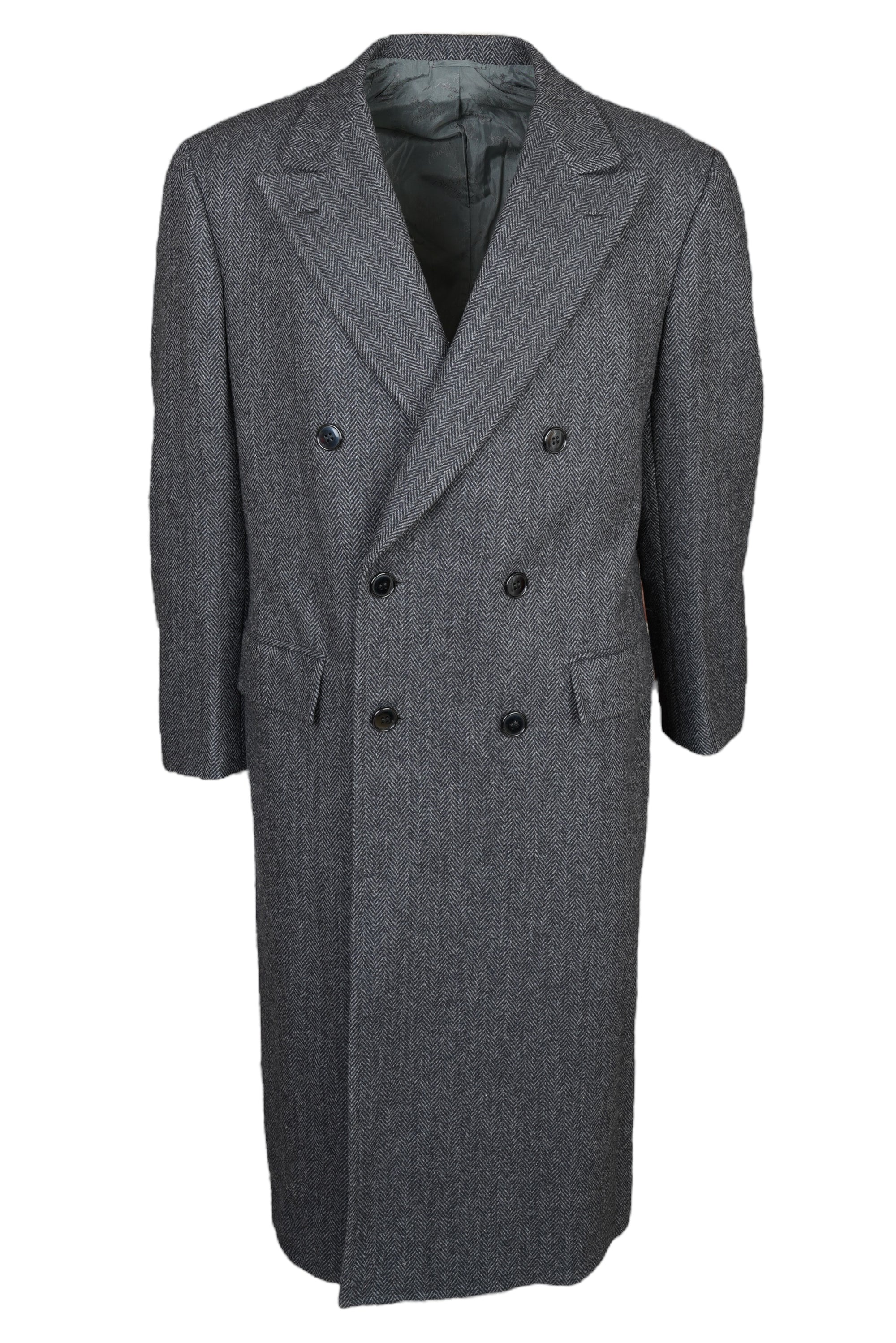 Brioni thick wool coat