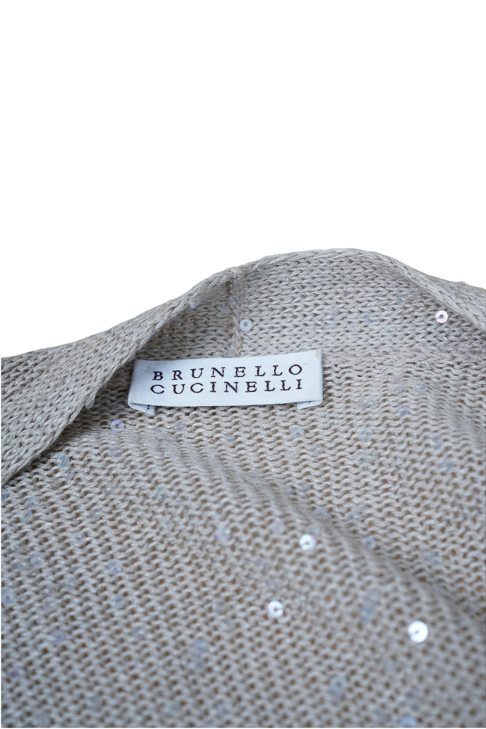 Brunello Cucinelli Cardigan Jacke Damen Leinen/ Seide Dazzling