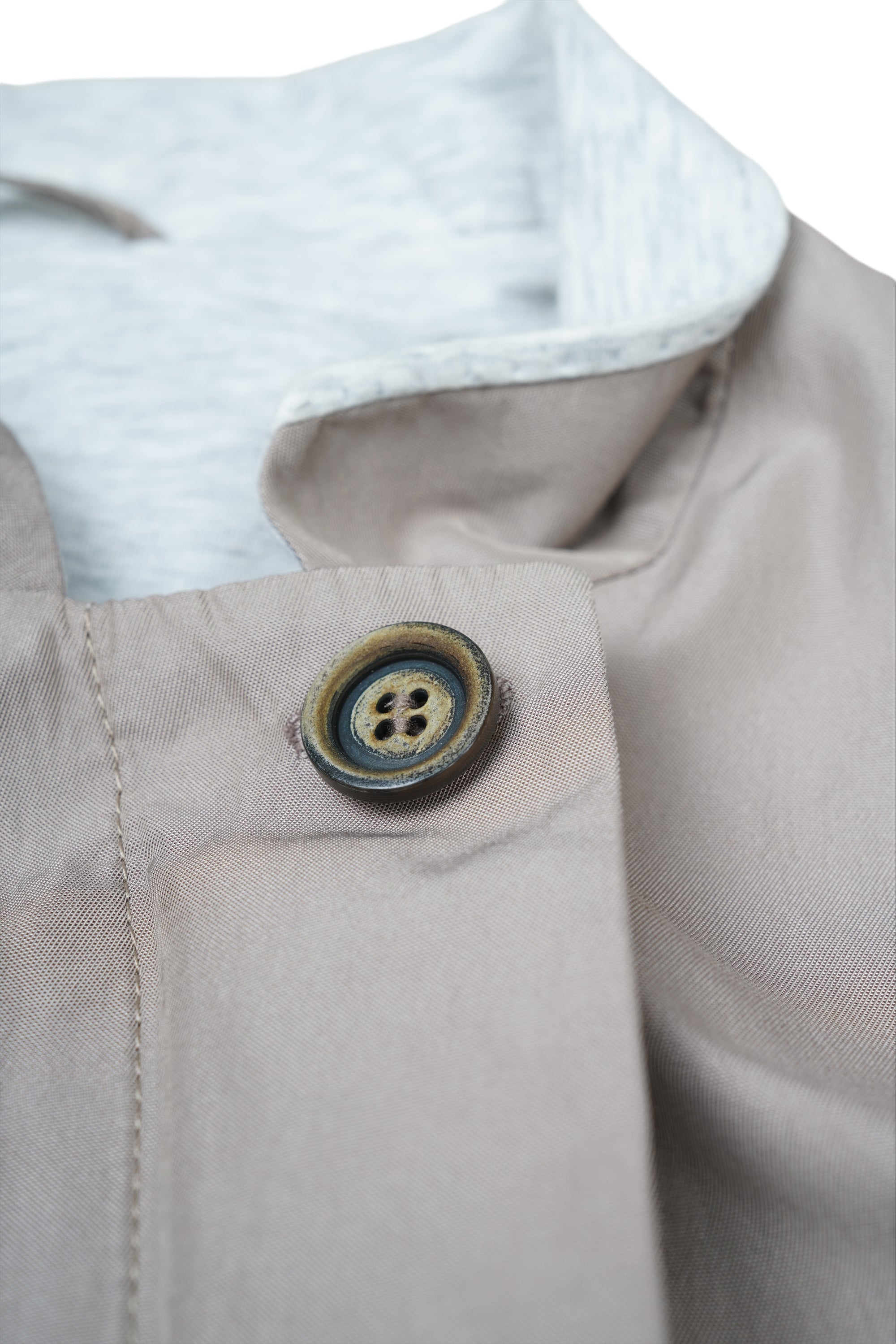 Brunello Cucinelli Damenjacke aus Nylon und Seide braun