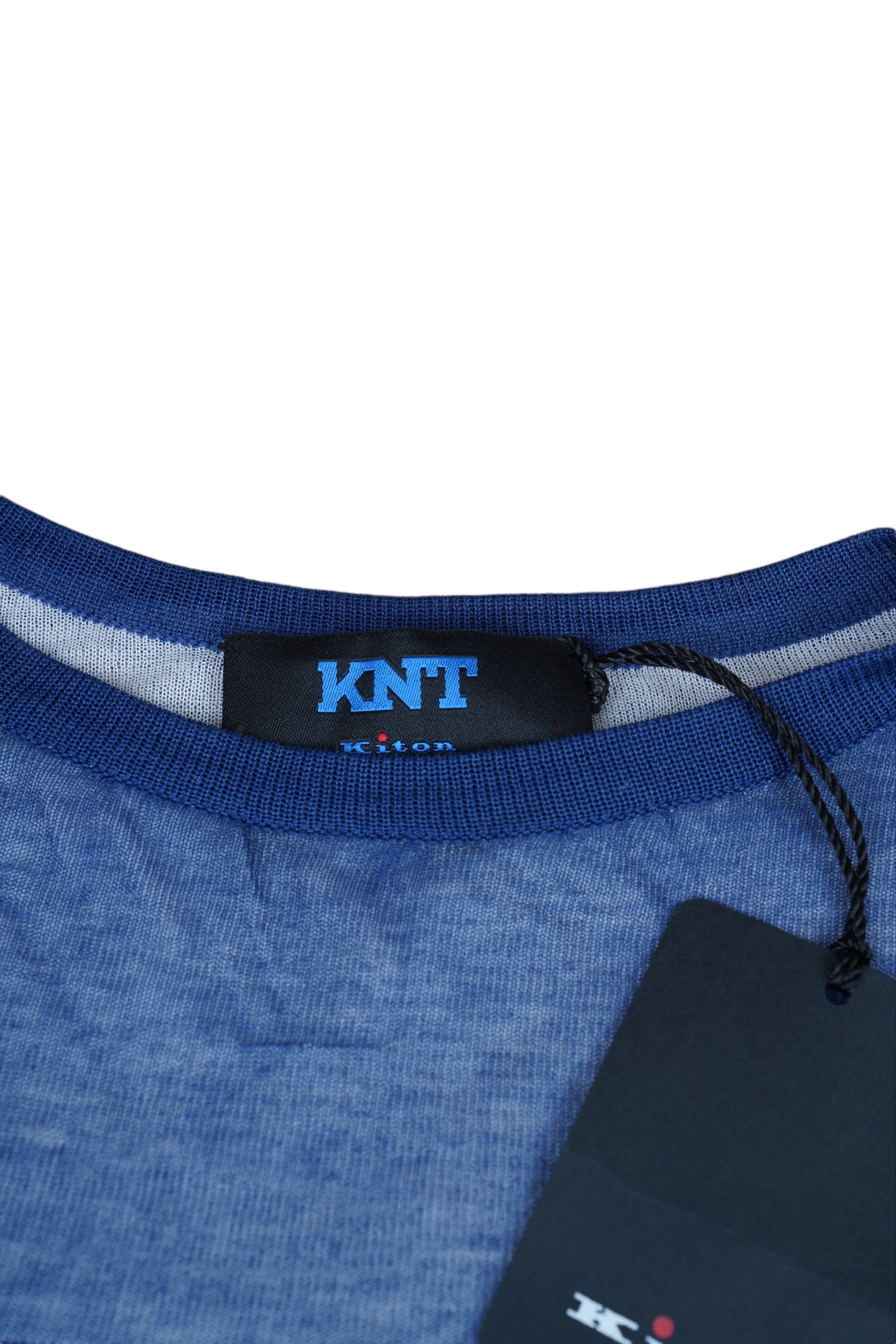 Kiton KNT Sweat-shirt à capuche avec détails en cuir