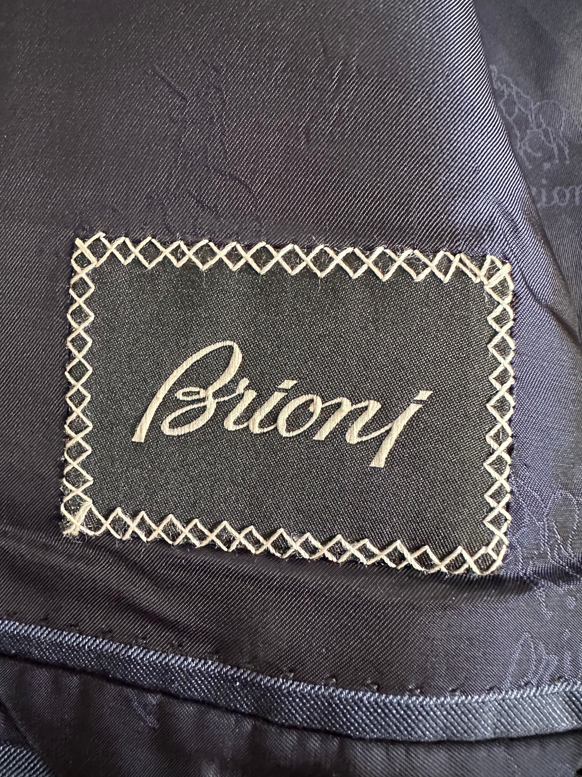 Brioni Sakko 52 Large Neu Wolle/Seide