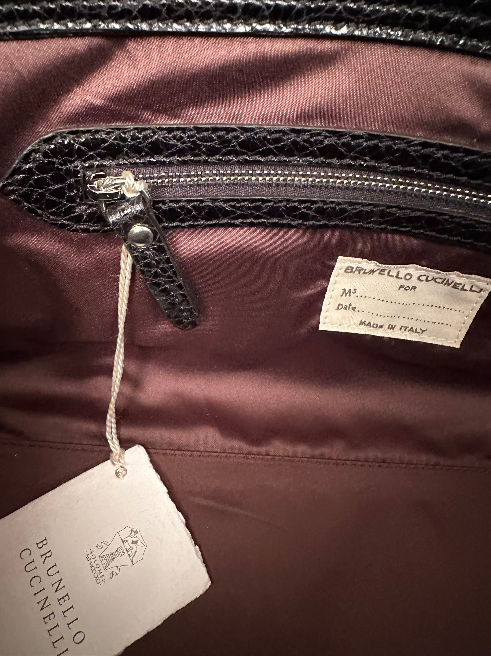 Brunello Cucinelli Handtasche mit Monili