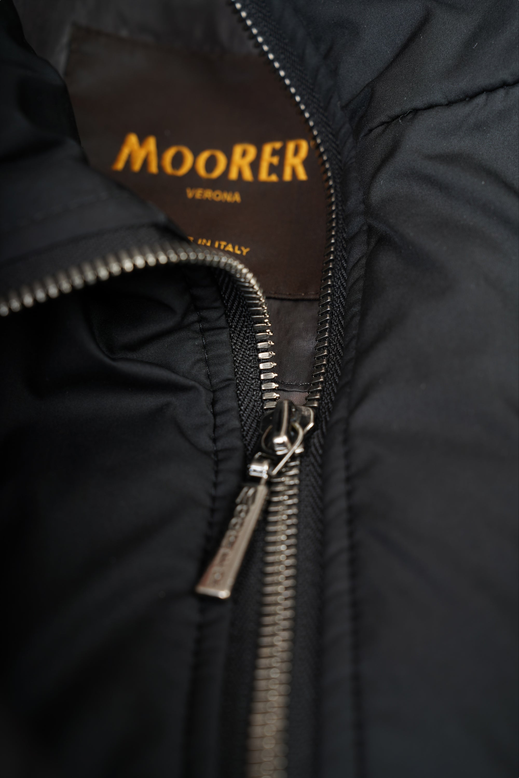 Moorer down bomber jacket