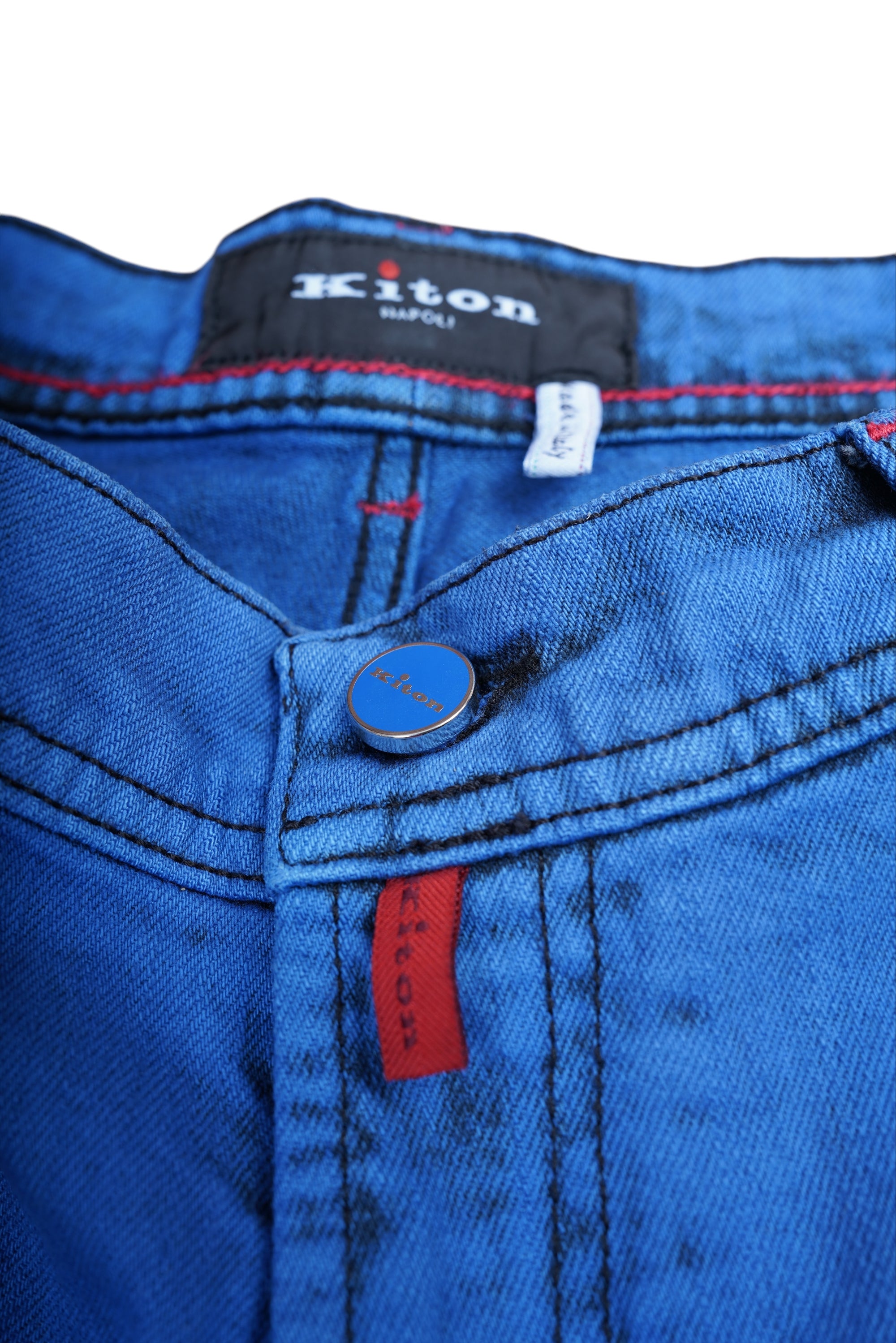 Kiton Jeans bleu 50 (34) clair délavé Article n° : 1009