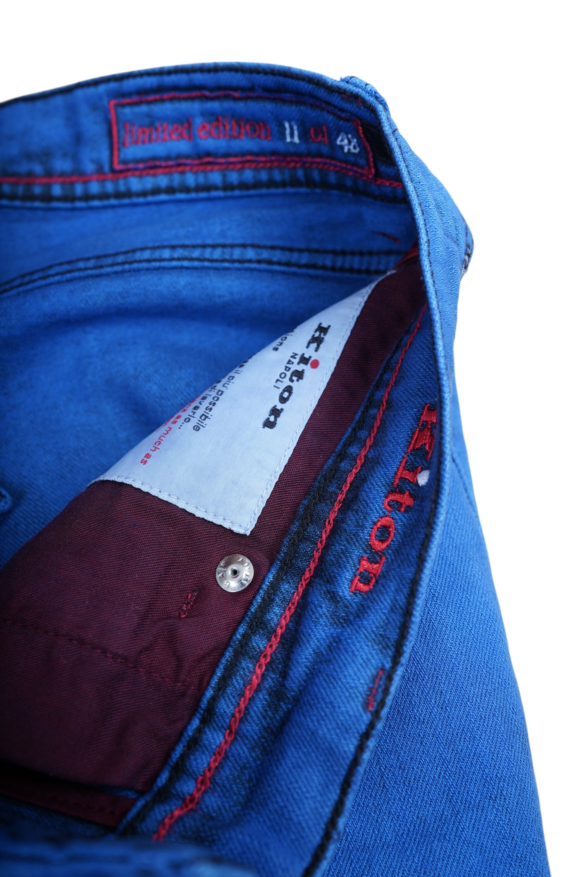 Kiton Jeans bleu 50 (34) clair délavé Article n° : 1009