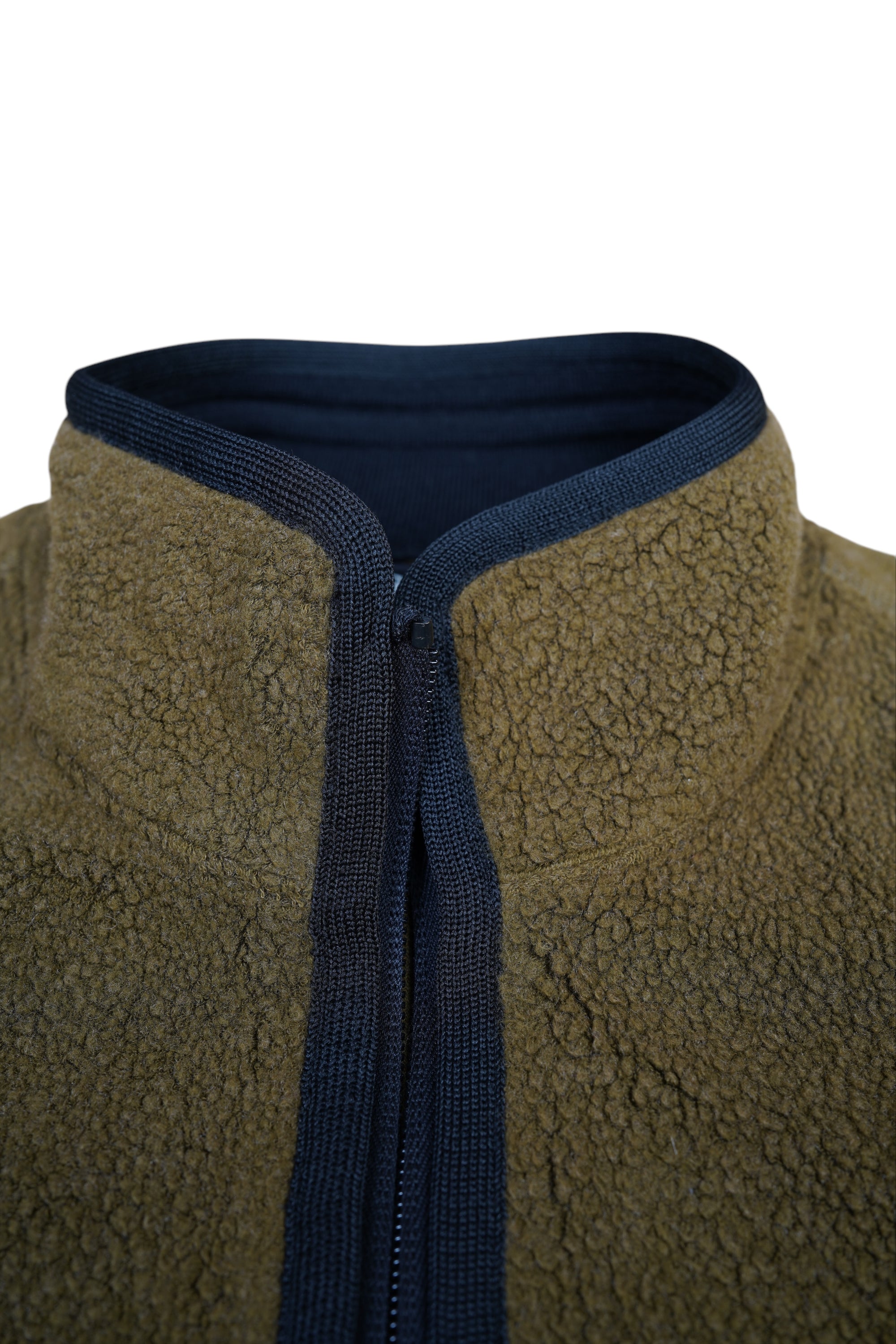 Zegna chore jacket in wool and cotton jersey