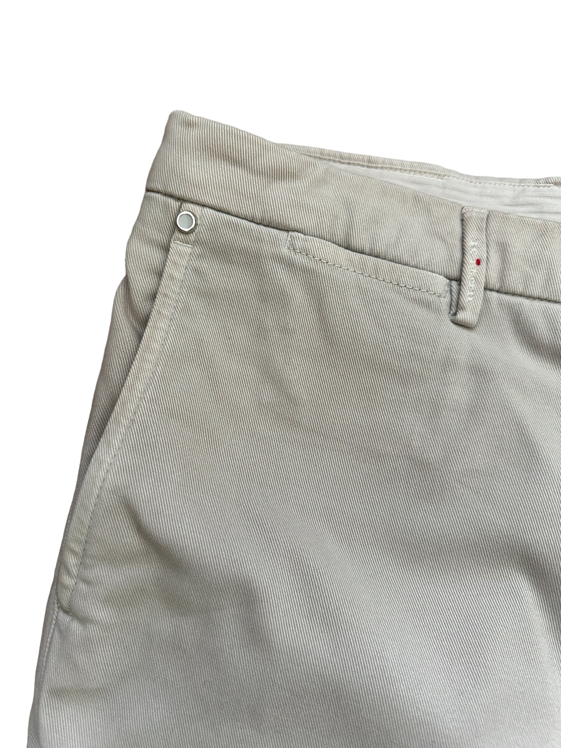 Kiton Chino 浅灰色 36 全新，带面料储备 货号：10045