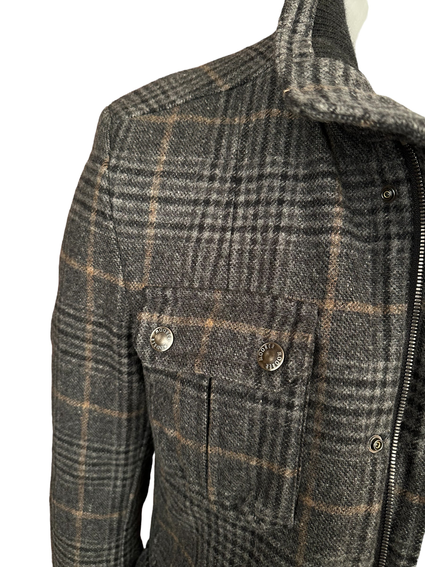 Moorer jacket coat wool with cashmere 50