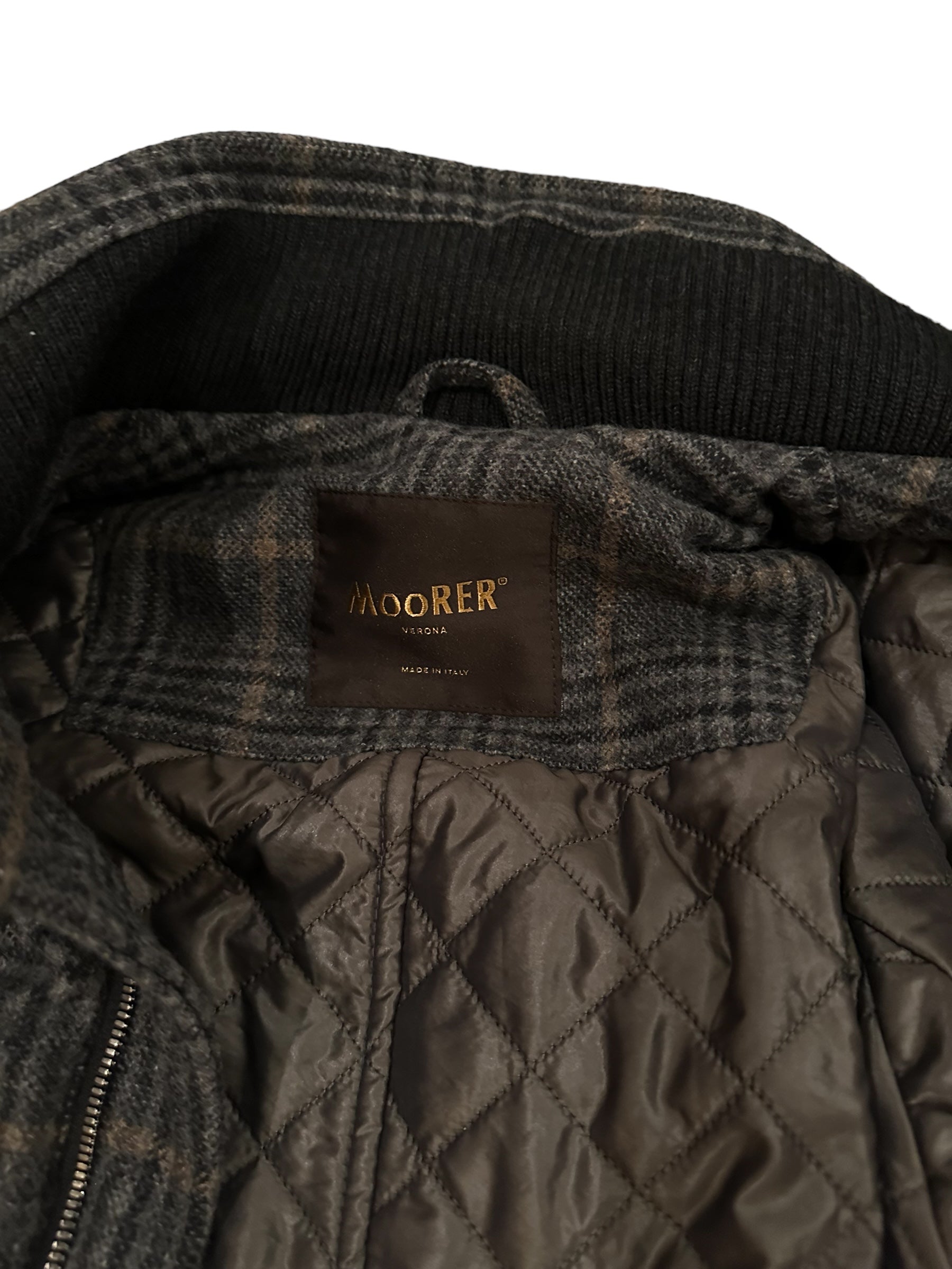 Moorer Jacke Mantel Wolle mit Kaschmir 50