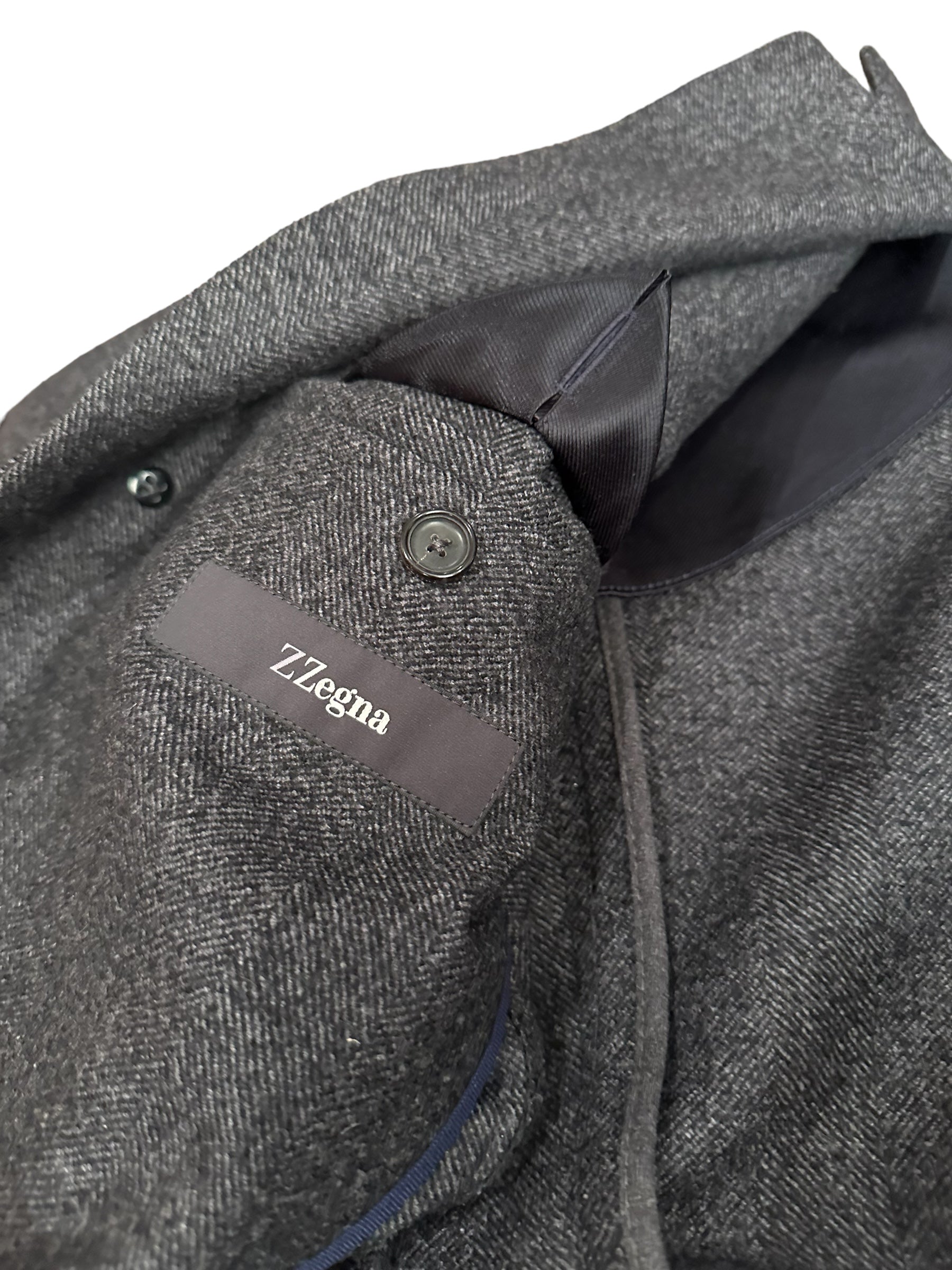 Ermenegildo Zegna 人字纹外套 全新