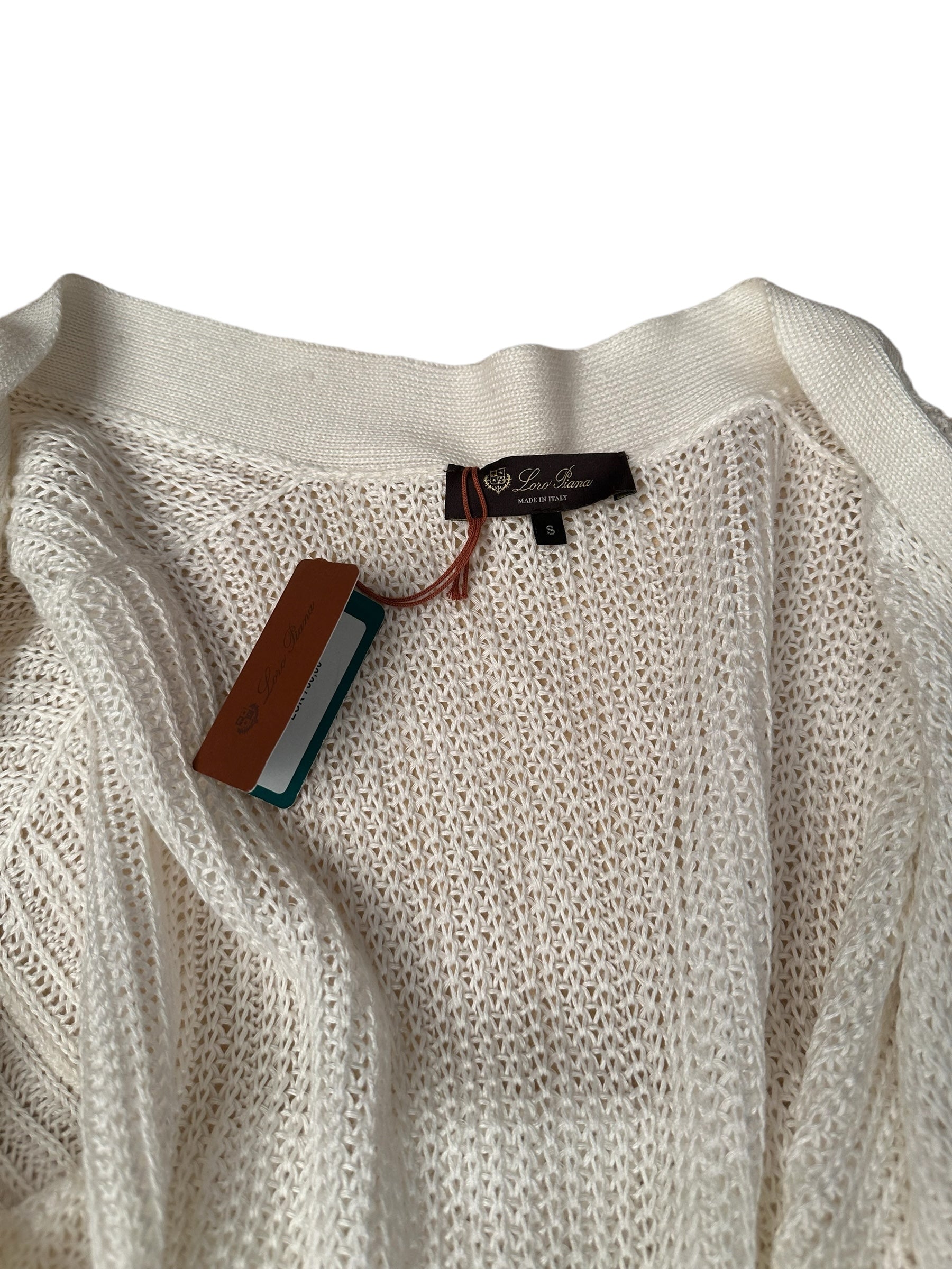 Loro Piana Strickcardigan Sommercardigan Leinen/Seide