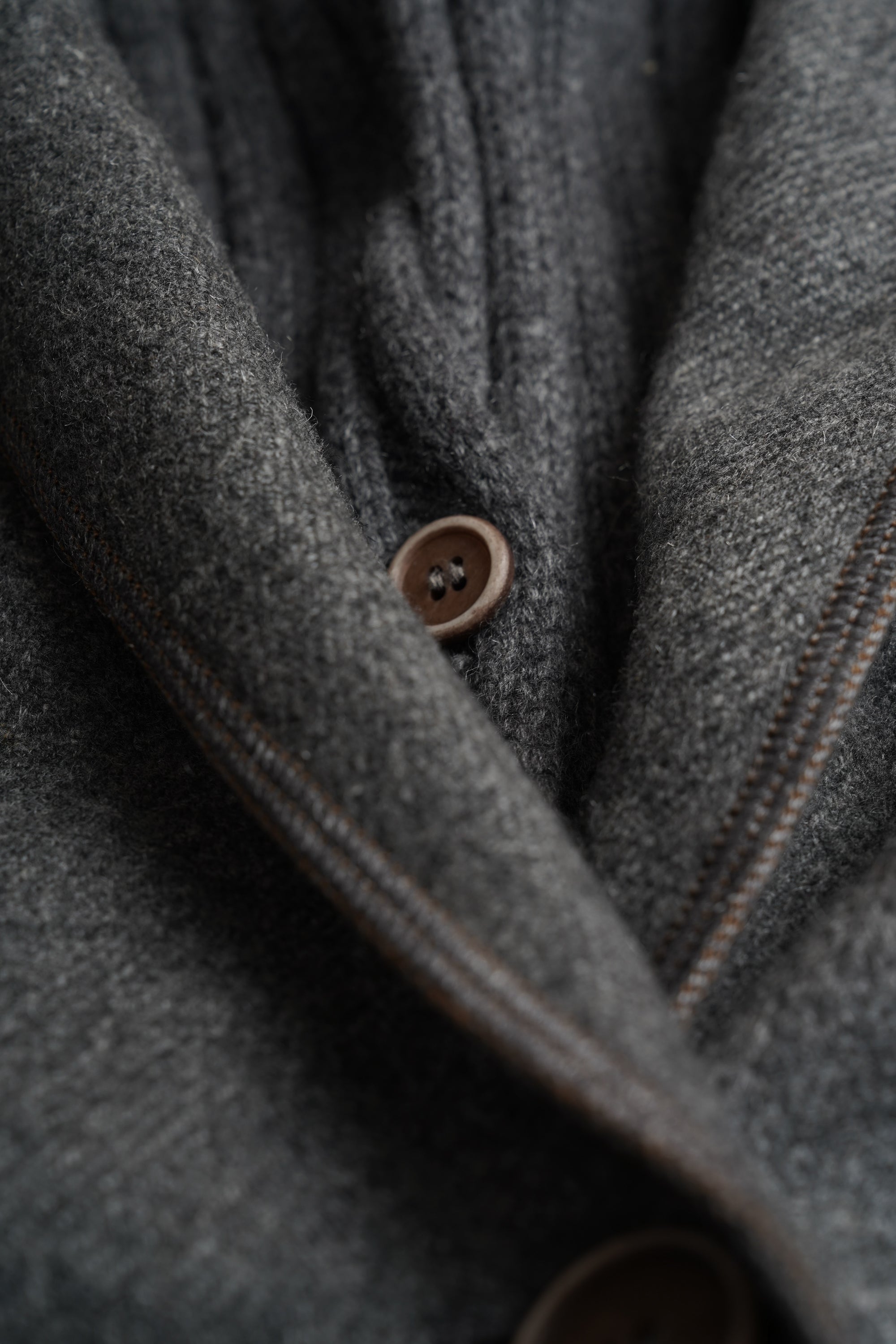 Brunello Cucinelli Manteau Cachemire Femme Marron Incrustation de soie