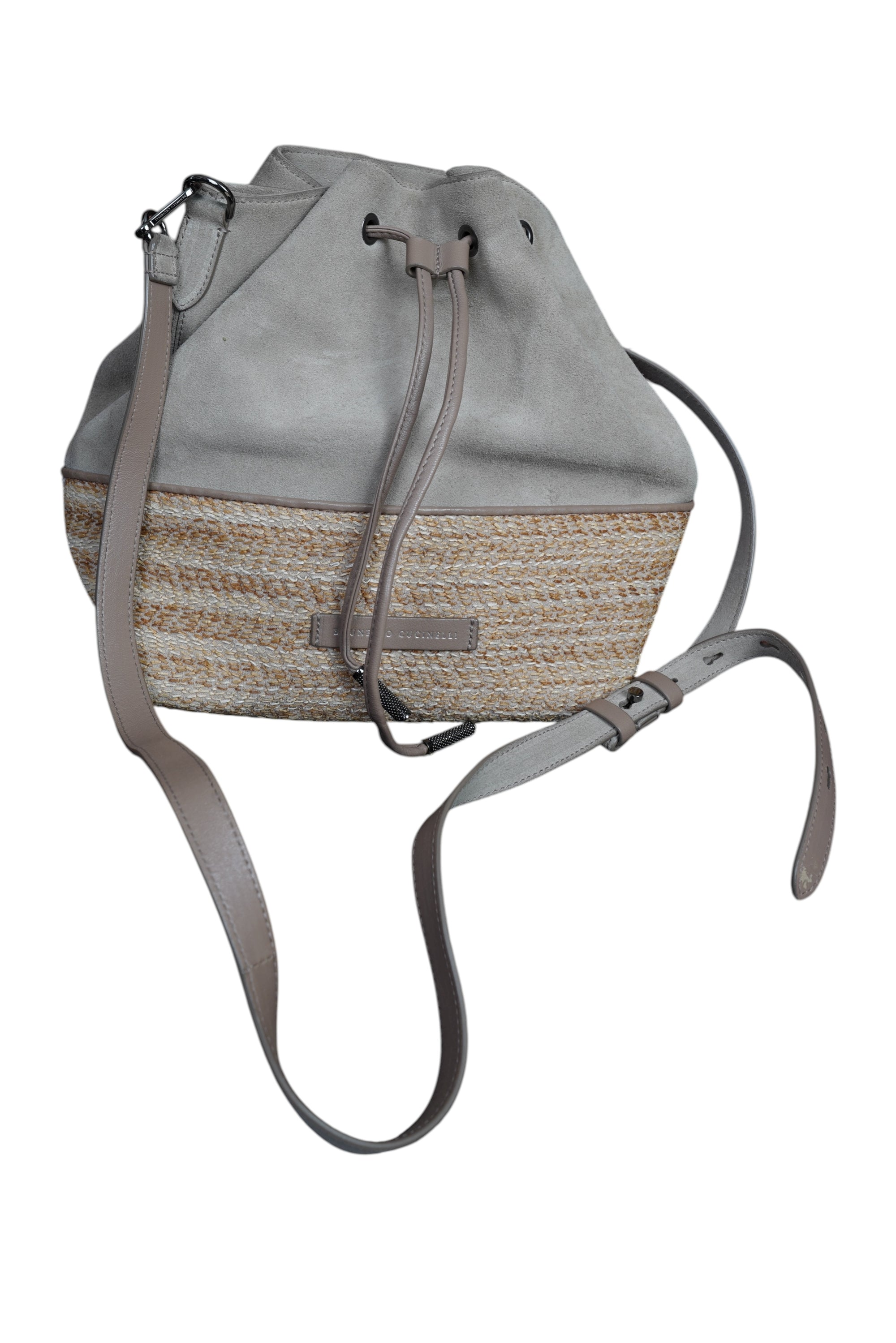 Brunello Cucinelli BC Duo Hobo-Bag Sac à main femme en veau velours avec monli