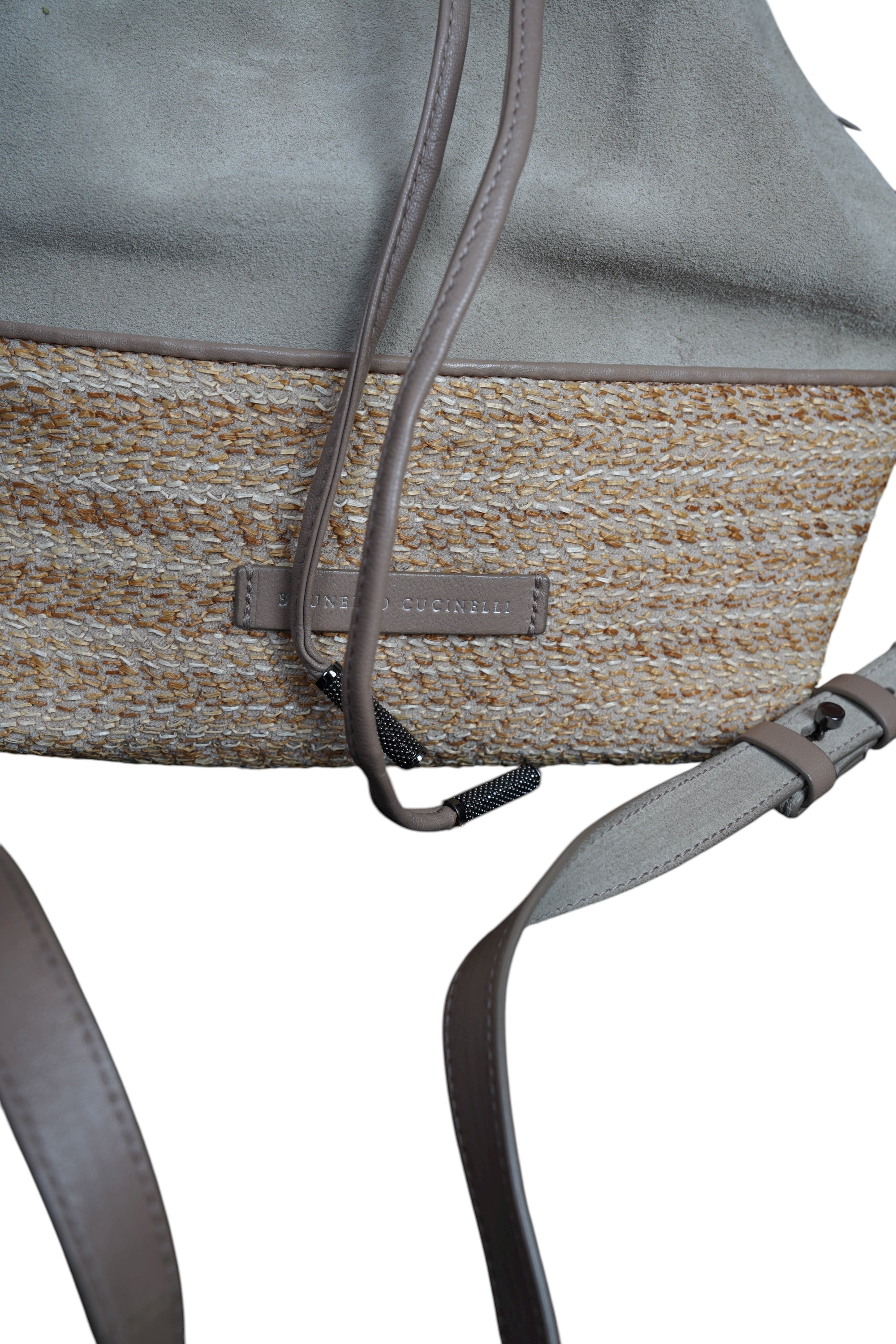 Brunello Cucinelli BC Duo Hobo-Bag Sac à main femme en veau velours avec monli