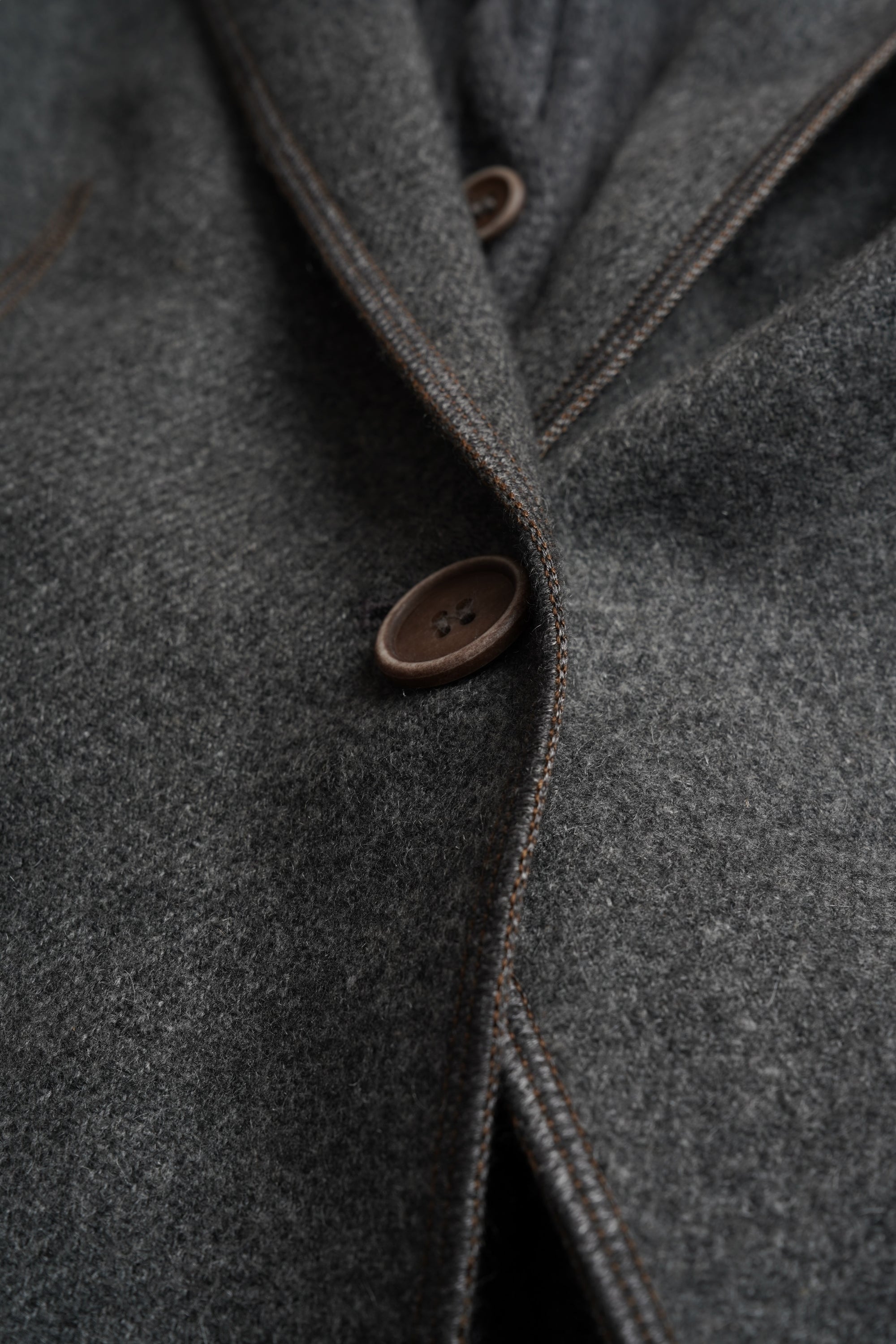 Brunello Cucinelli Manteau Cachemire Femme Marron Incrustation de soie