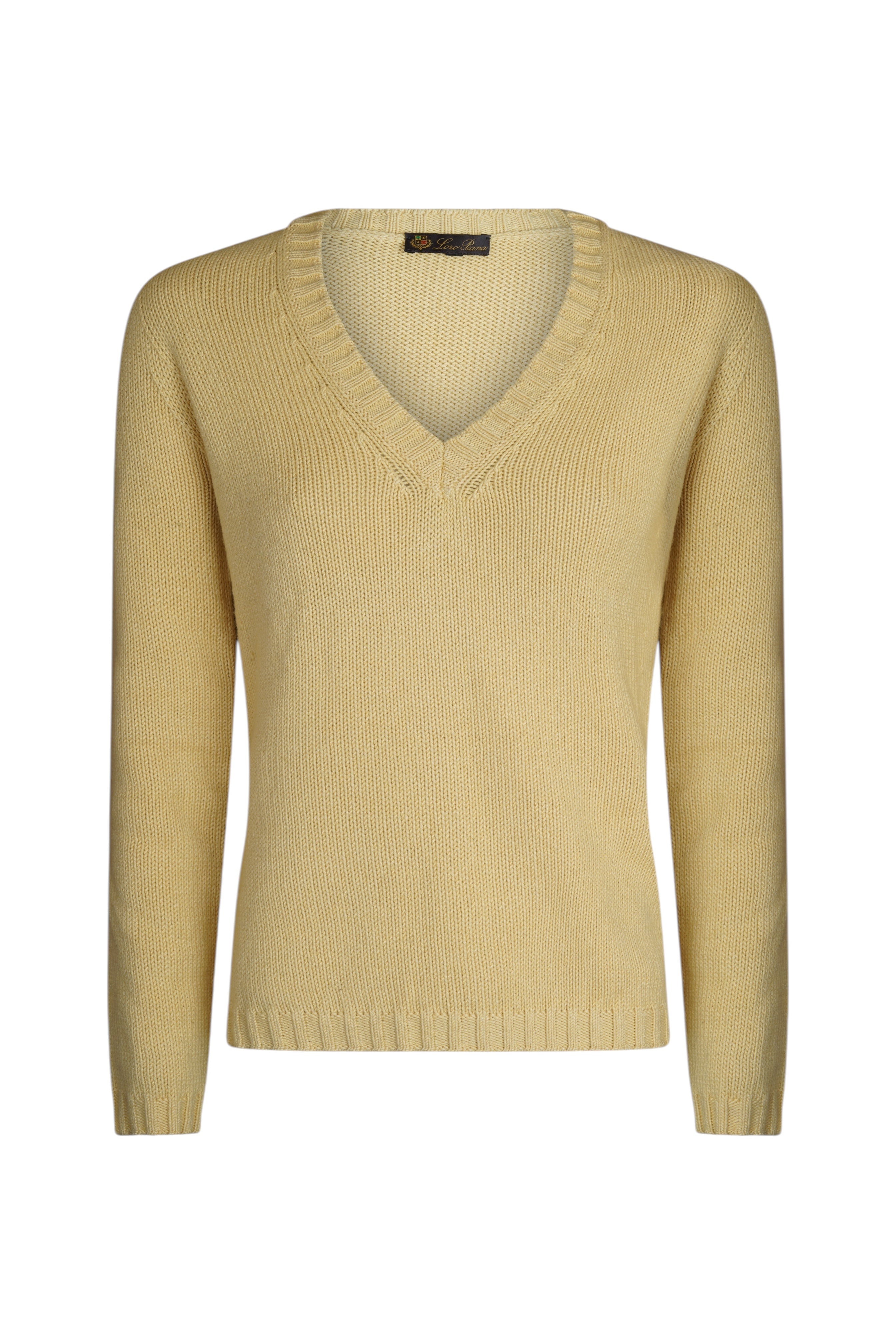 Loro Piana women's round-neck jumper in baby cashmere and silk