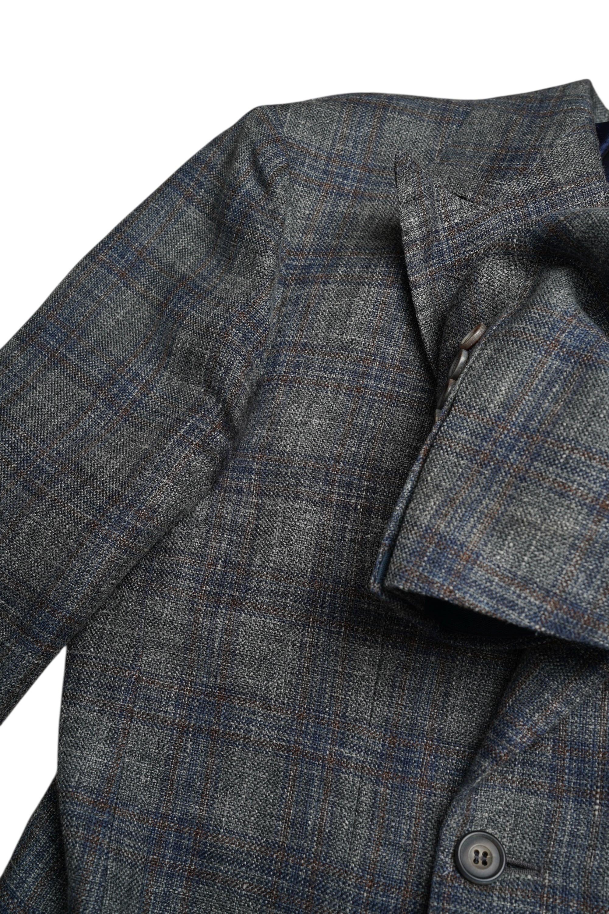 Kiton 夹克西装外套棉白色 54 夏季新款